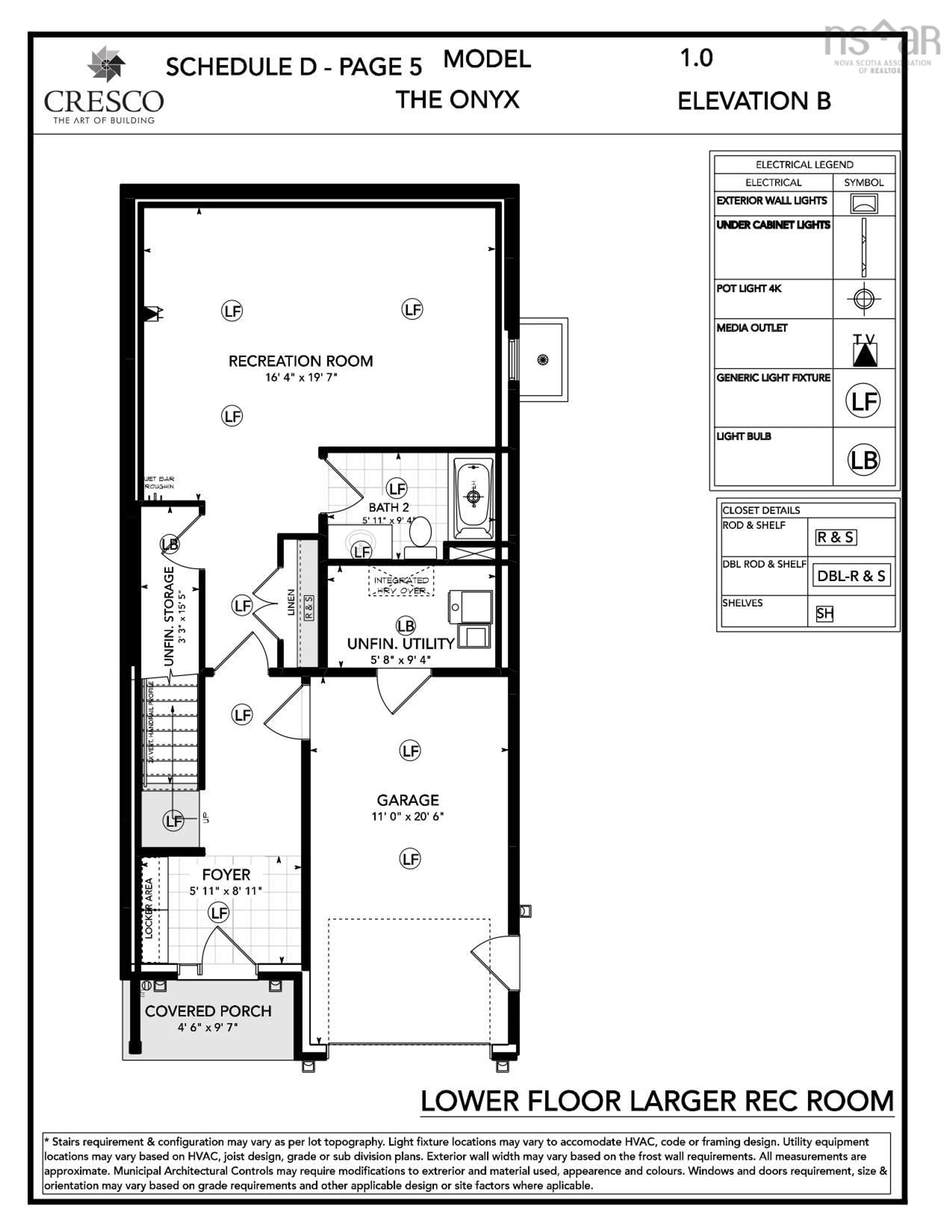 Floor plan for 64 Garvey Crt #GAR13, Bedford West Nova Scotia B4B 2L1