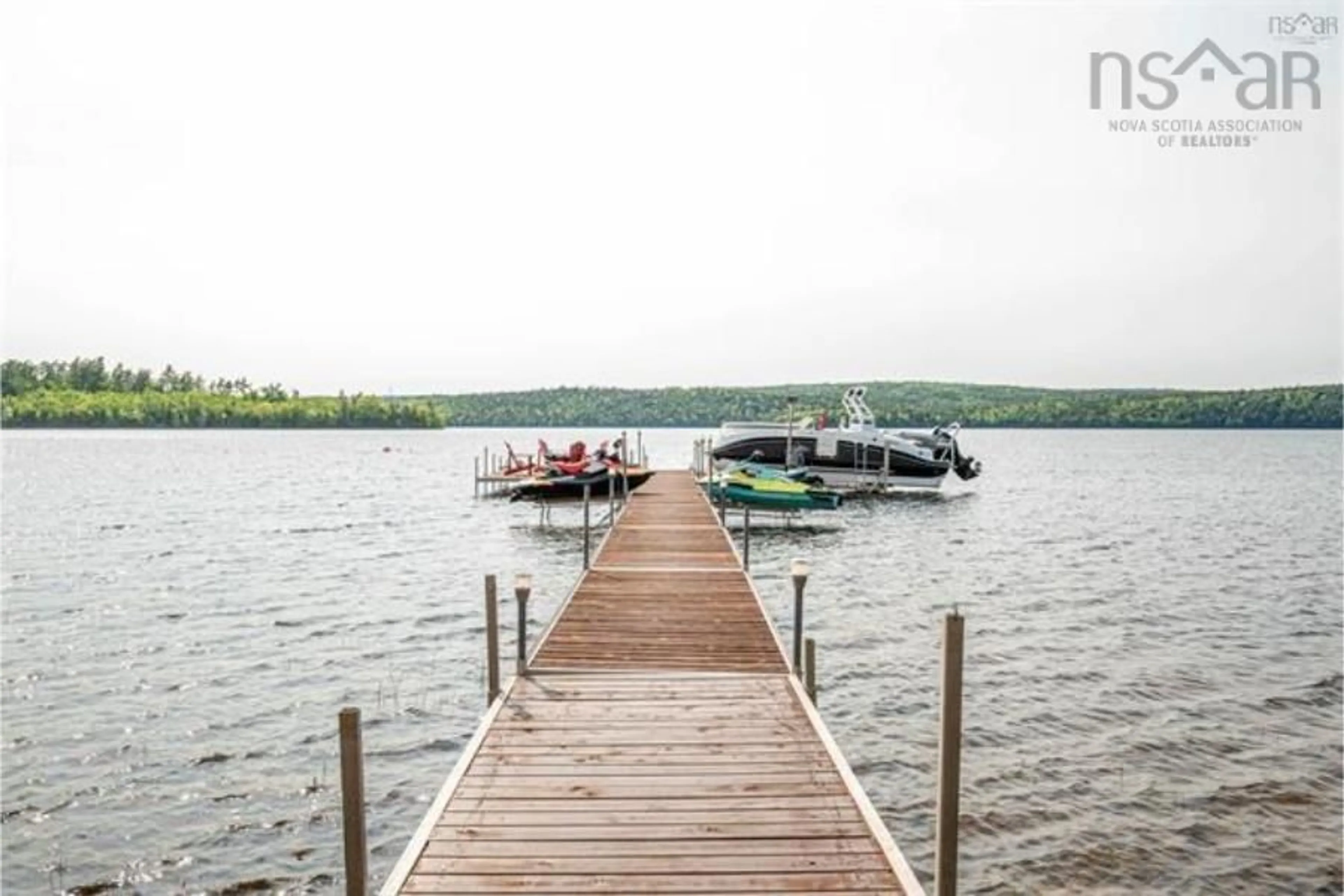 Patio, water/lake/river/ocean view for 22 Parkview  Drive, Oakfield Nova Scotia B2T 1B1