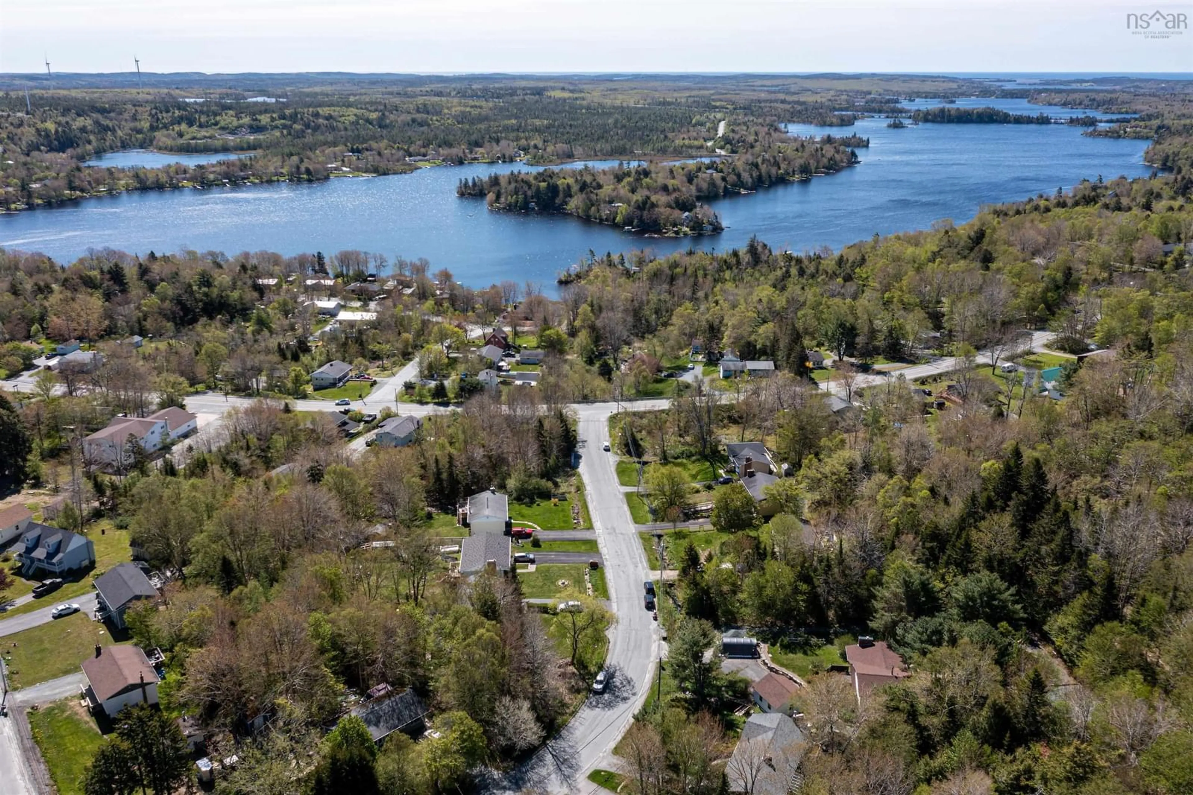A pic from outside/outdoor area/front of a property/back of a property/a pic from drone, water/lake/river/ocean view for 28 Beech Hill Dr, Lake Echo Nova Scotia B3E 1A6
