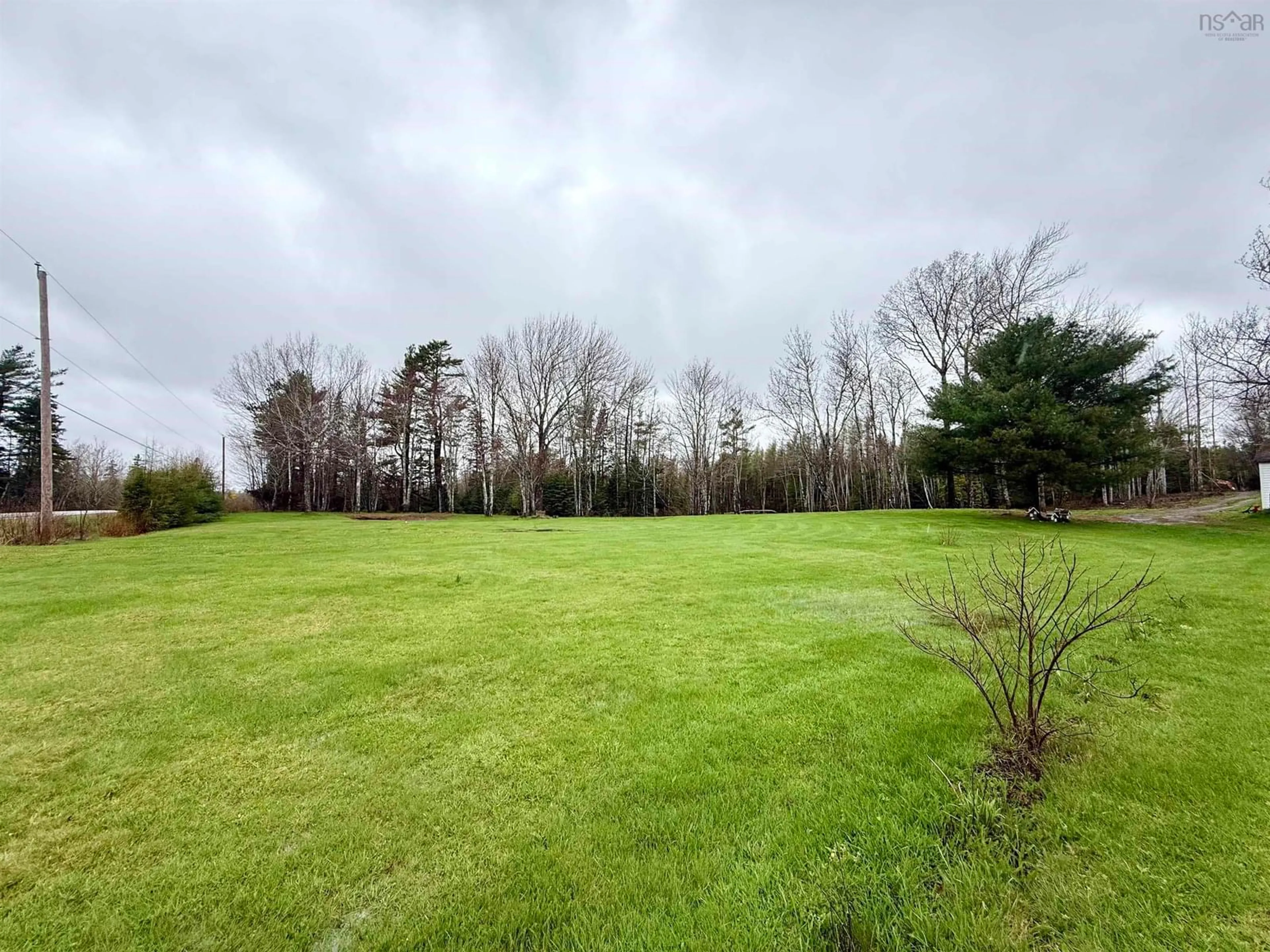 A pic from outside/outdoor area/front of a property/back of a property/a pic from drone, forest/trees view for 239 Upper River John Rd, Waughs River Nova Scotia B0K 1V0