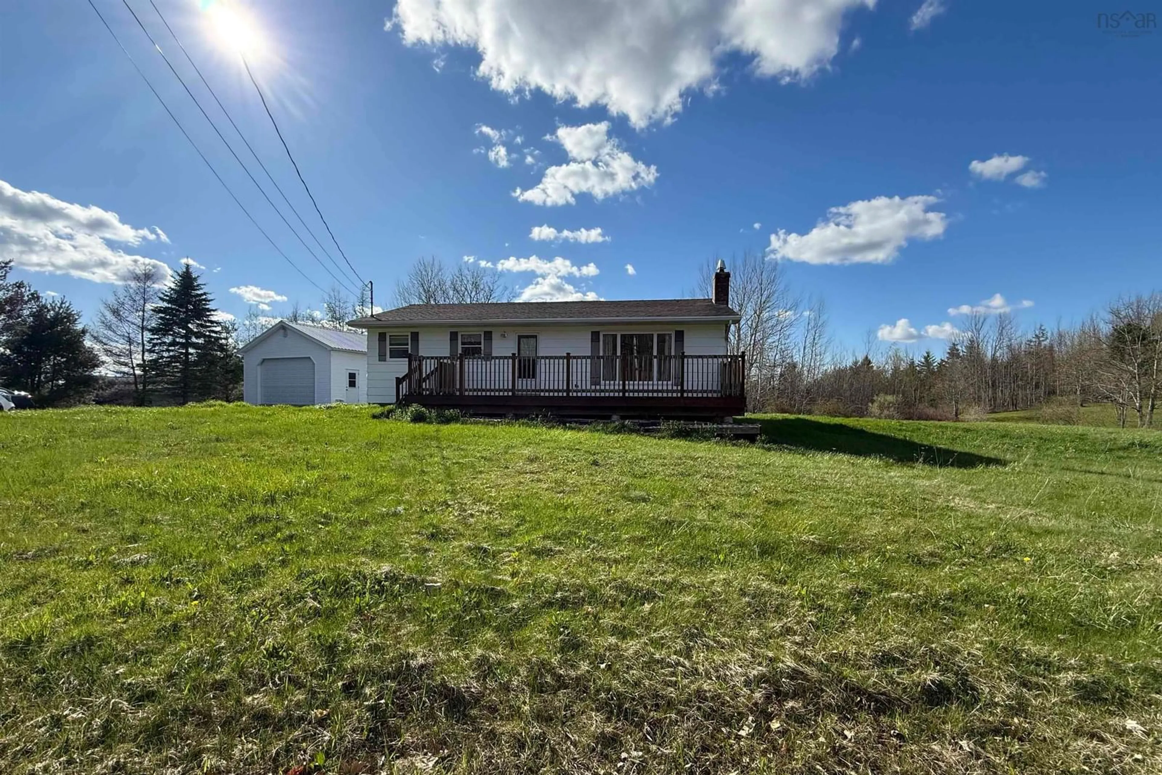 A pic from outside/outdoor area/front of a property/back of a property/a pic from drone, unknown for 57 Dill Road Exten, Currys Corner Nova Scotia B0N 2T0