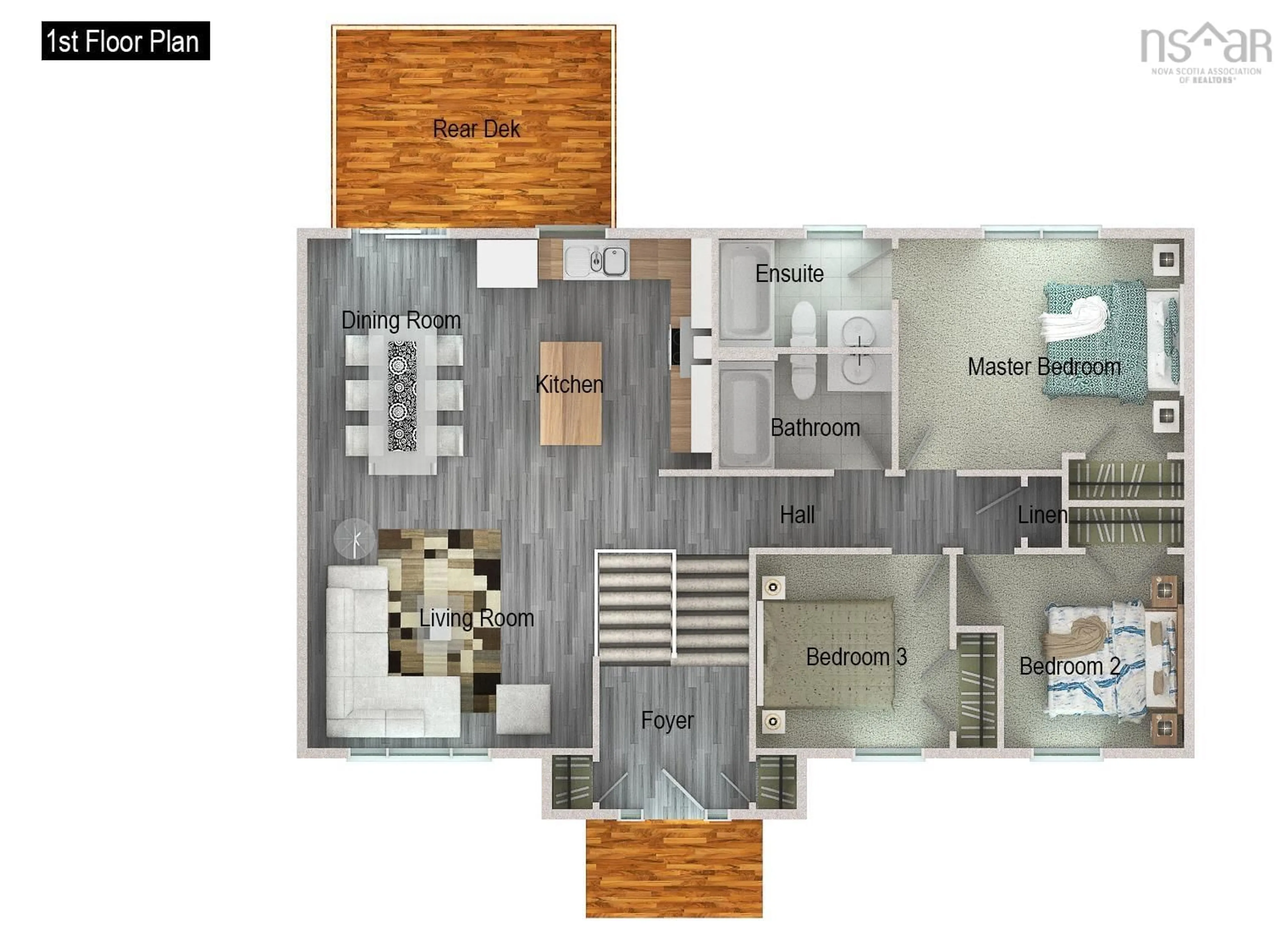 Floor plan for 8 Panorama Dr, Salmon River Bridge Nova Scotia B0J 1W0