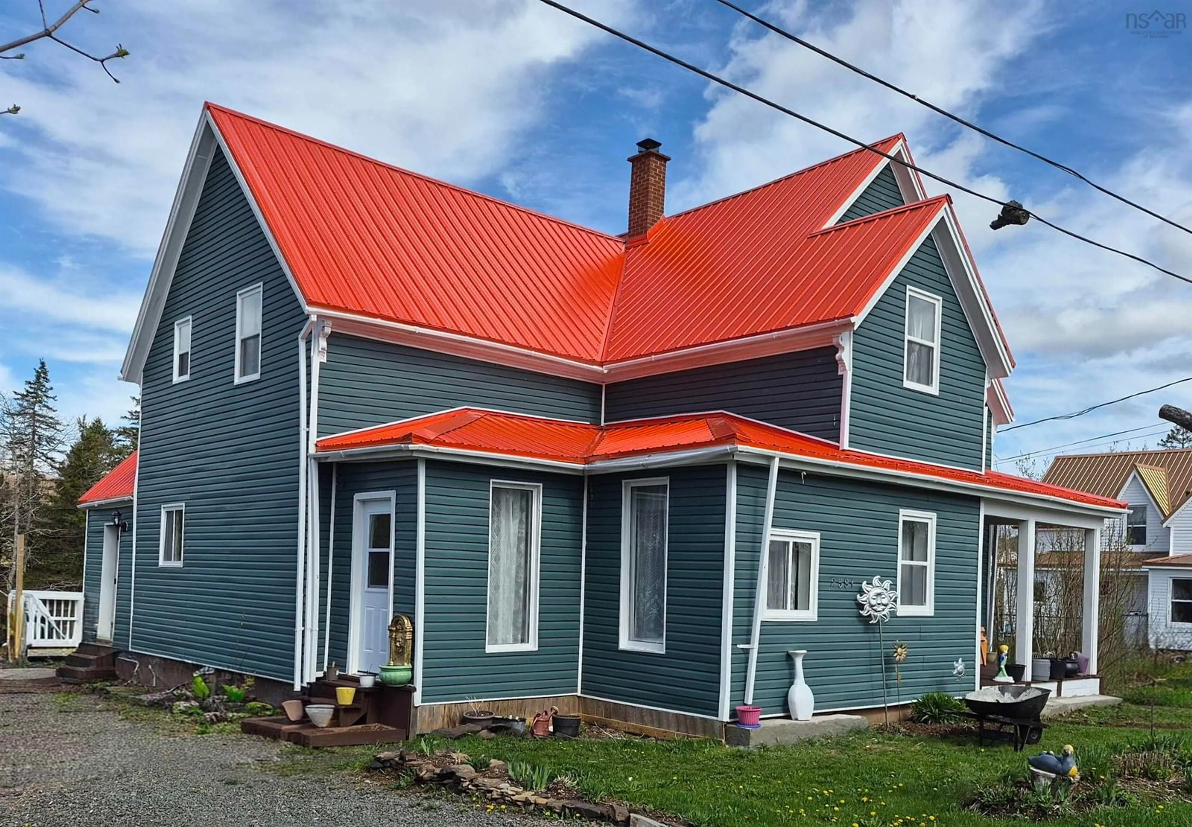 Home with vinyl exterior material, building for 2591 Barronsfield Rd, River Hebert Nova Scotia B0L 1G0