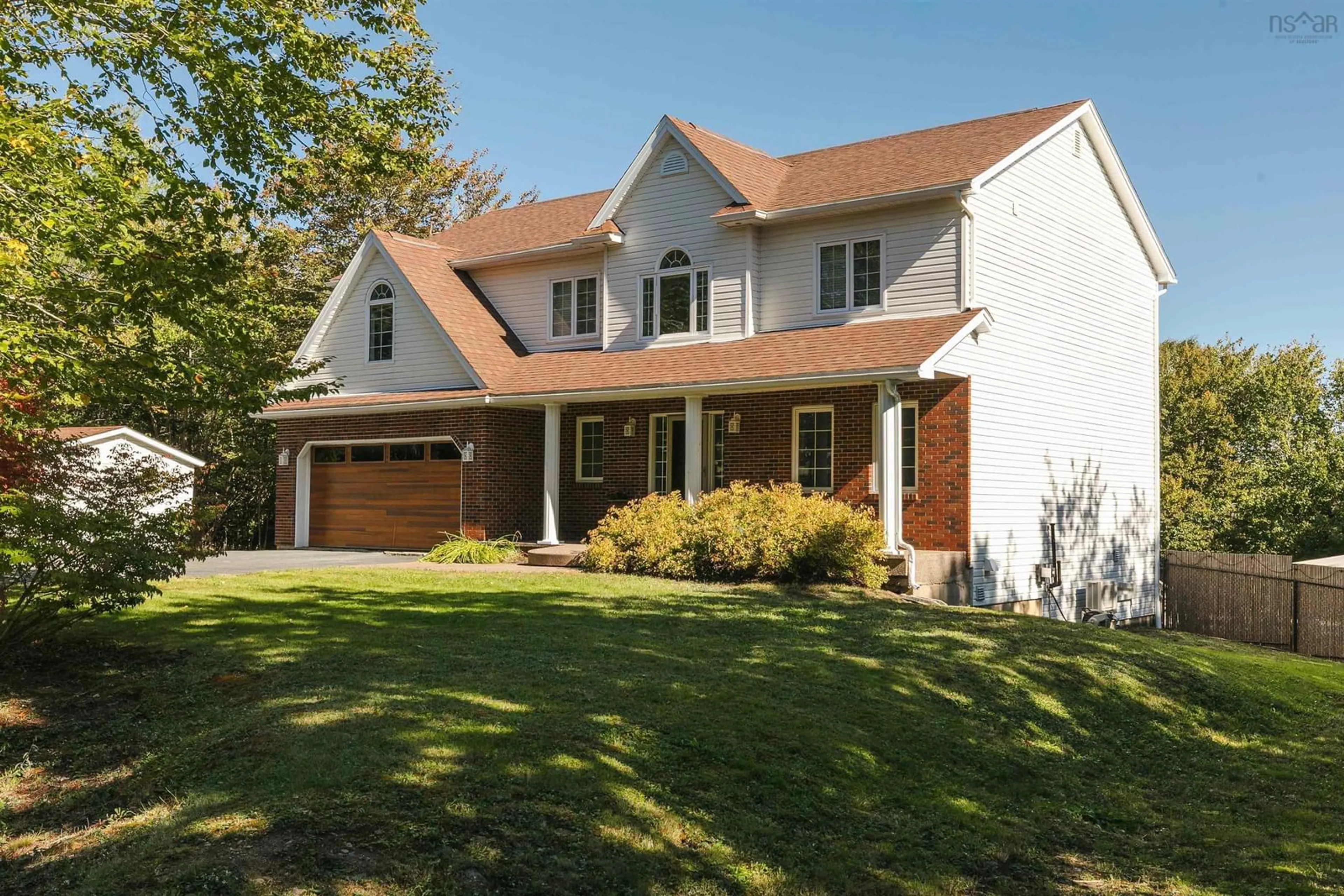 Home with brick exterior material, street for 150 Matthew Dr, Kingswood Nova Scotia B4B 1K7