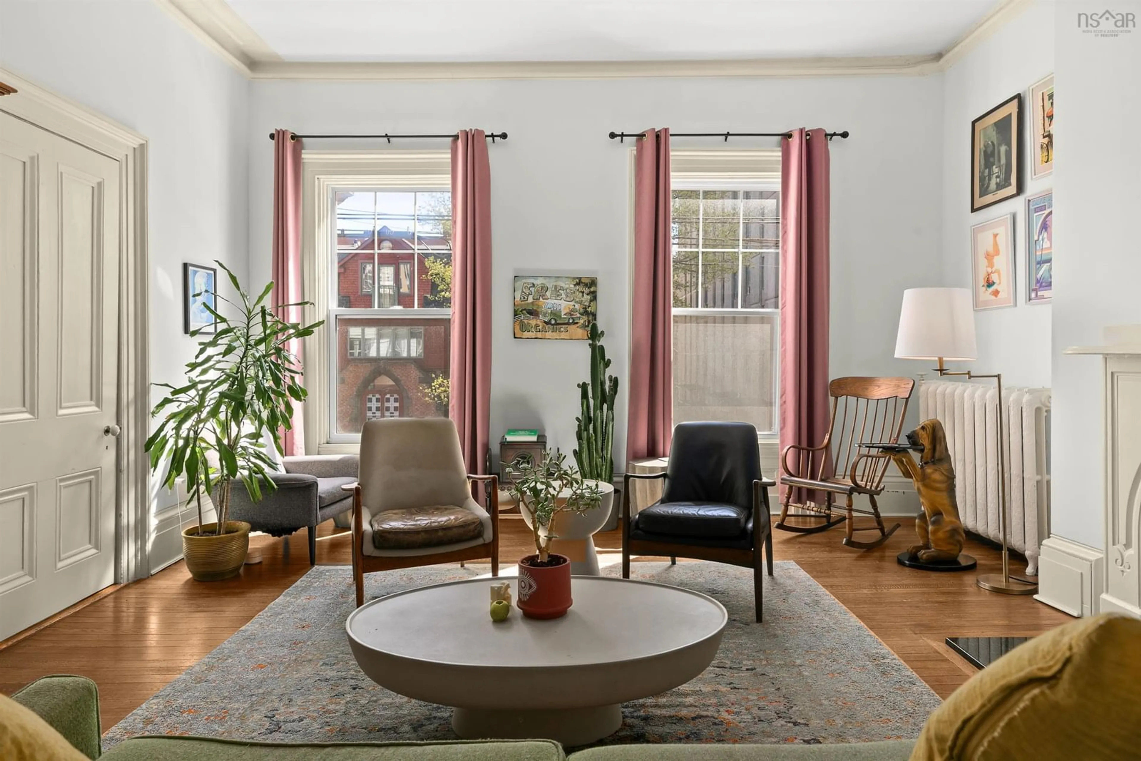Living room with furniture, unknown for 1278 Queen St, Halifax Nova Scotia B3J 2H4