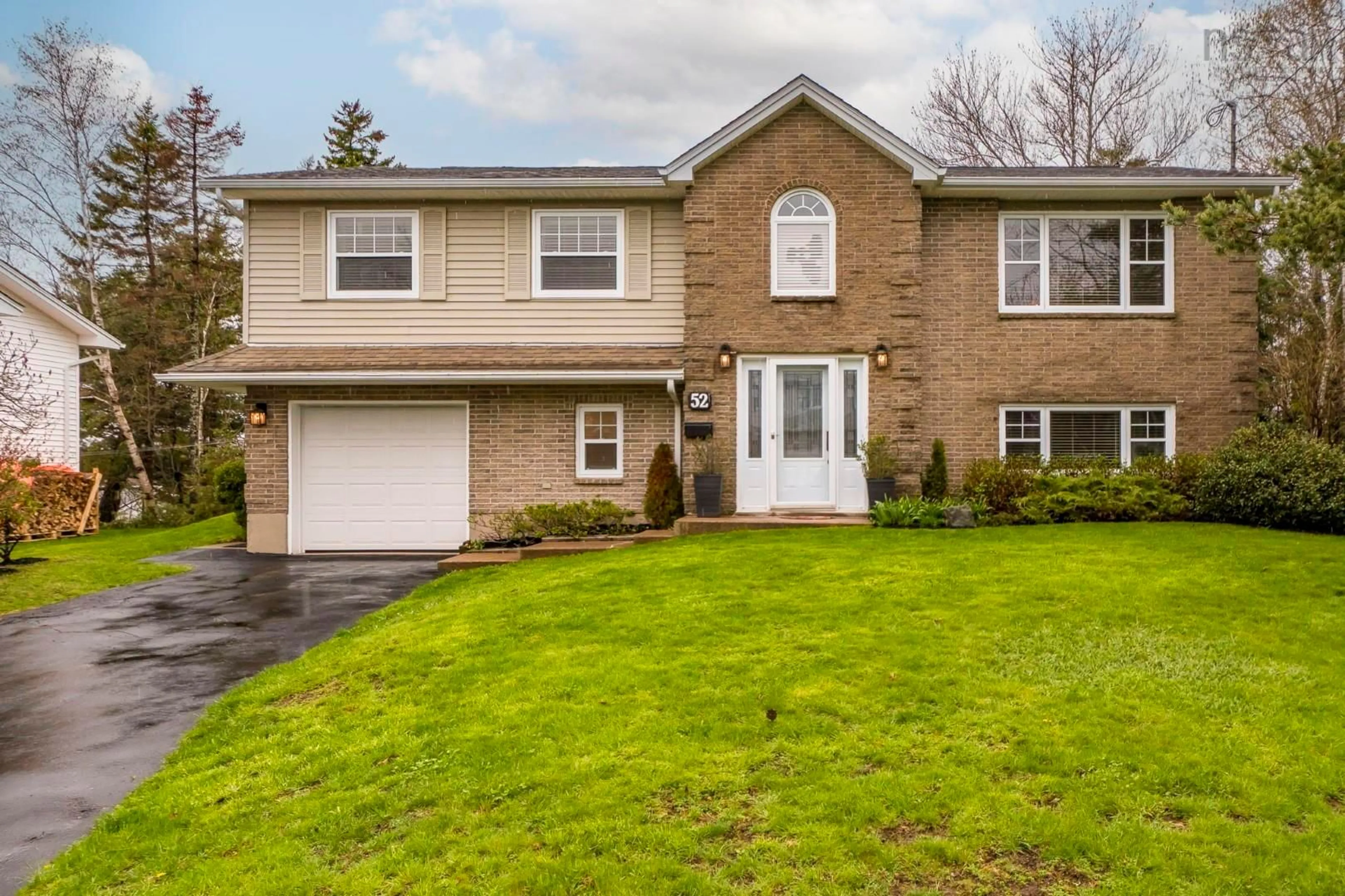 Home with brick exterior material, street for 52 Madison Dr, Bedford Nova Scotia B4A 3V4