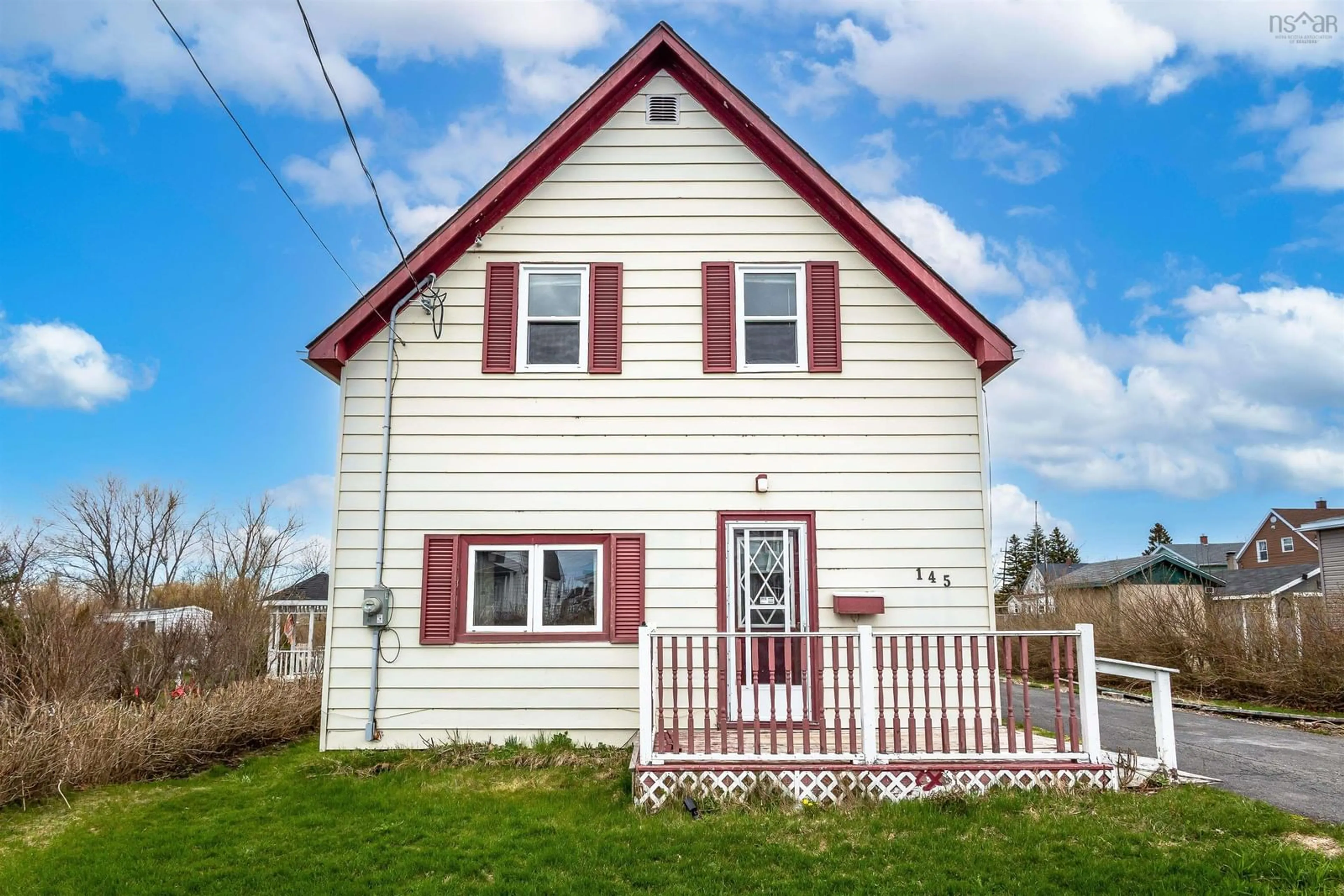 Home with vinyl exterior material, building for Vulcan Ave #145, Sydney Nova Scotia B1P 5W3