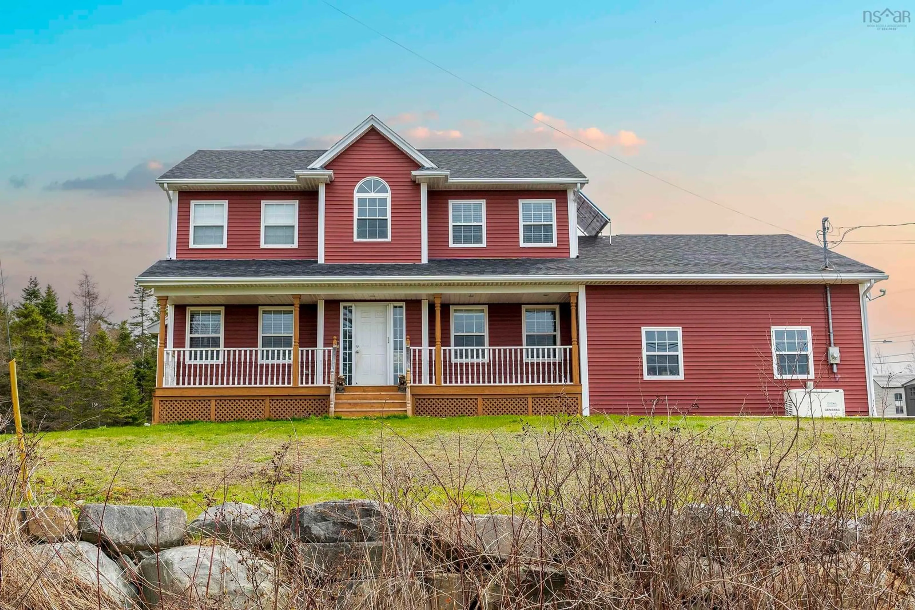 Home with vinyl exterior material, unknown for 16 Morgan Dr, Lawrencetown Nova Scotia B2Z 1V6