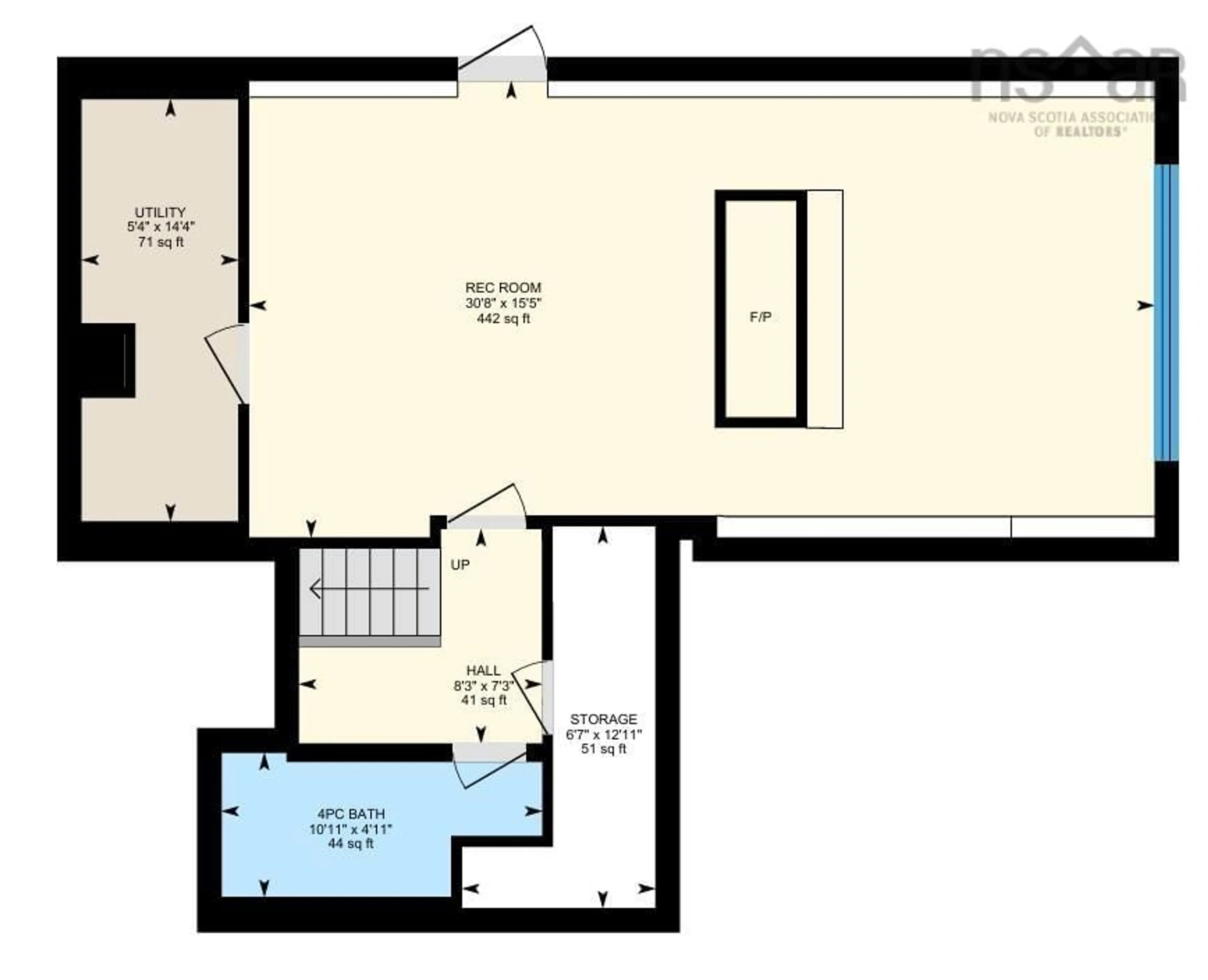 Floor plan for 23 Locke St, Bedford Nova Scotia B4A 1N1