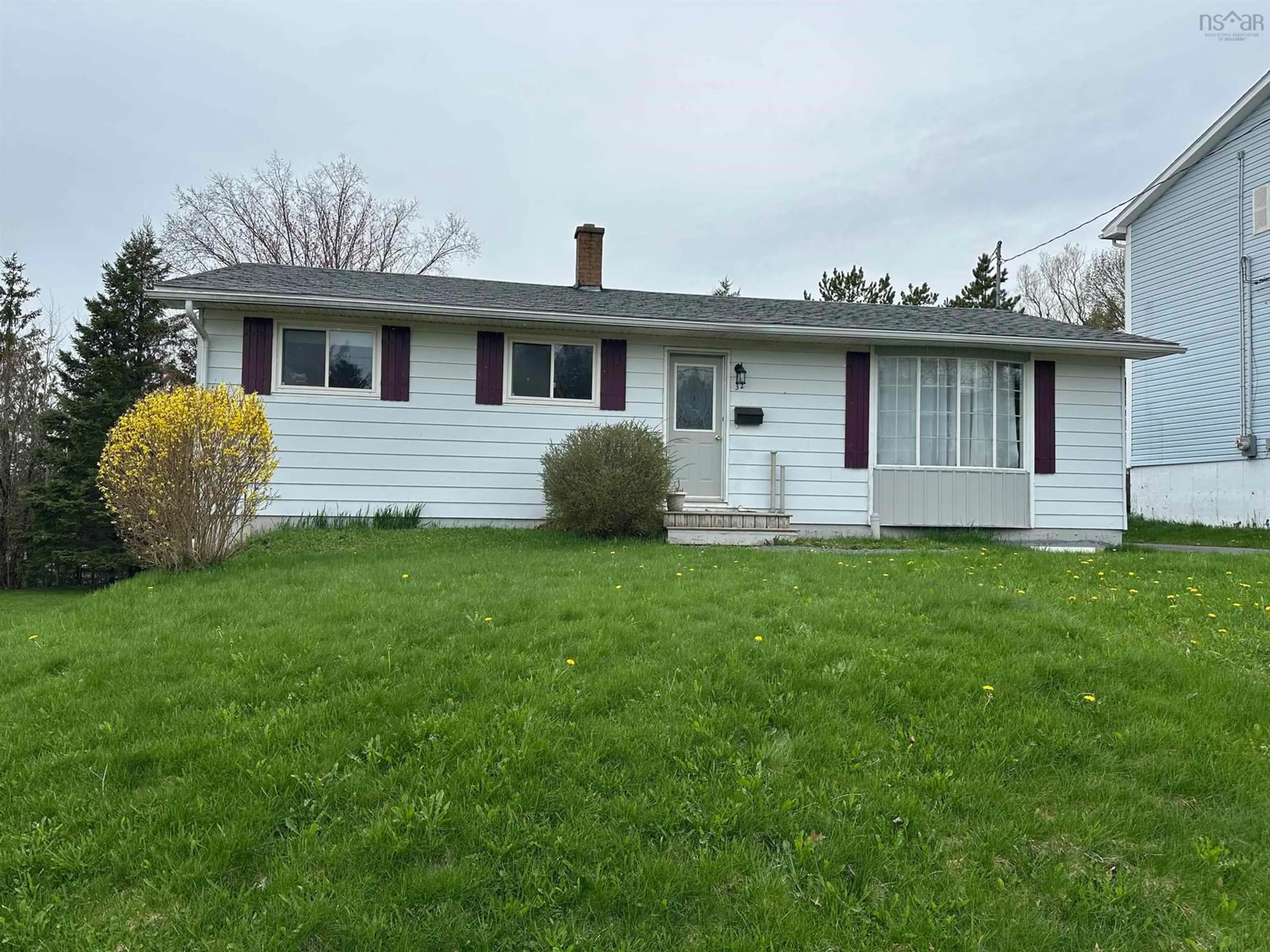 Home with vinyl exterior material, street for 32 Greening Dr, Antigonish Nova Scotia B2G 1R2