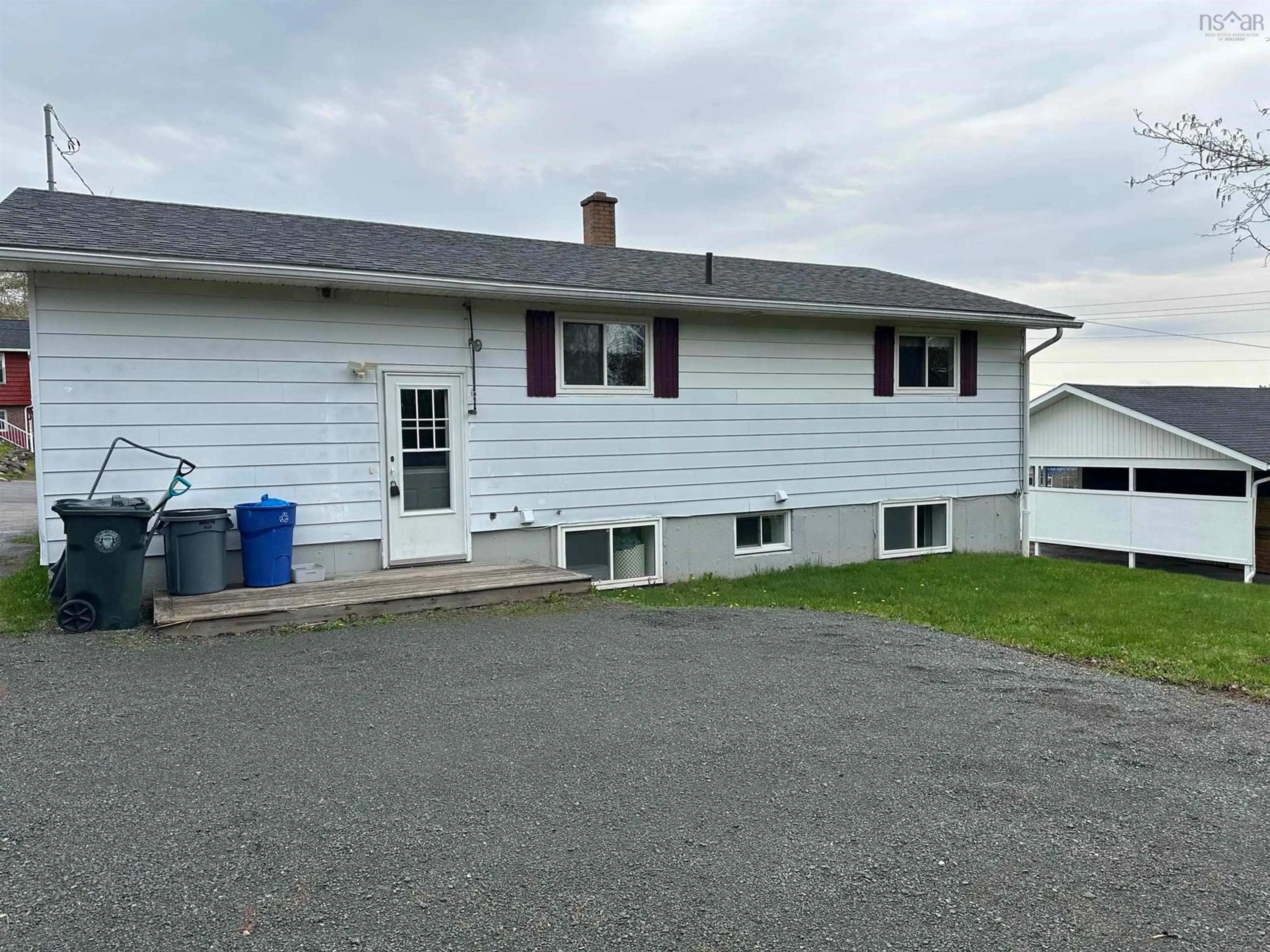Home with vinyl exterior material, street for 32 Greening Dr, Antigonish Nova Scotia B2G 1R2