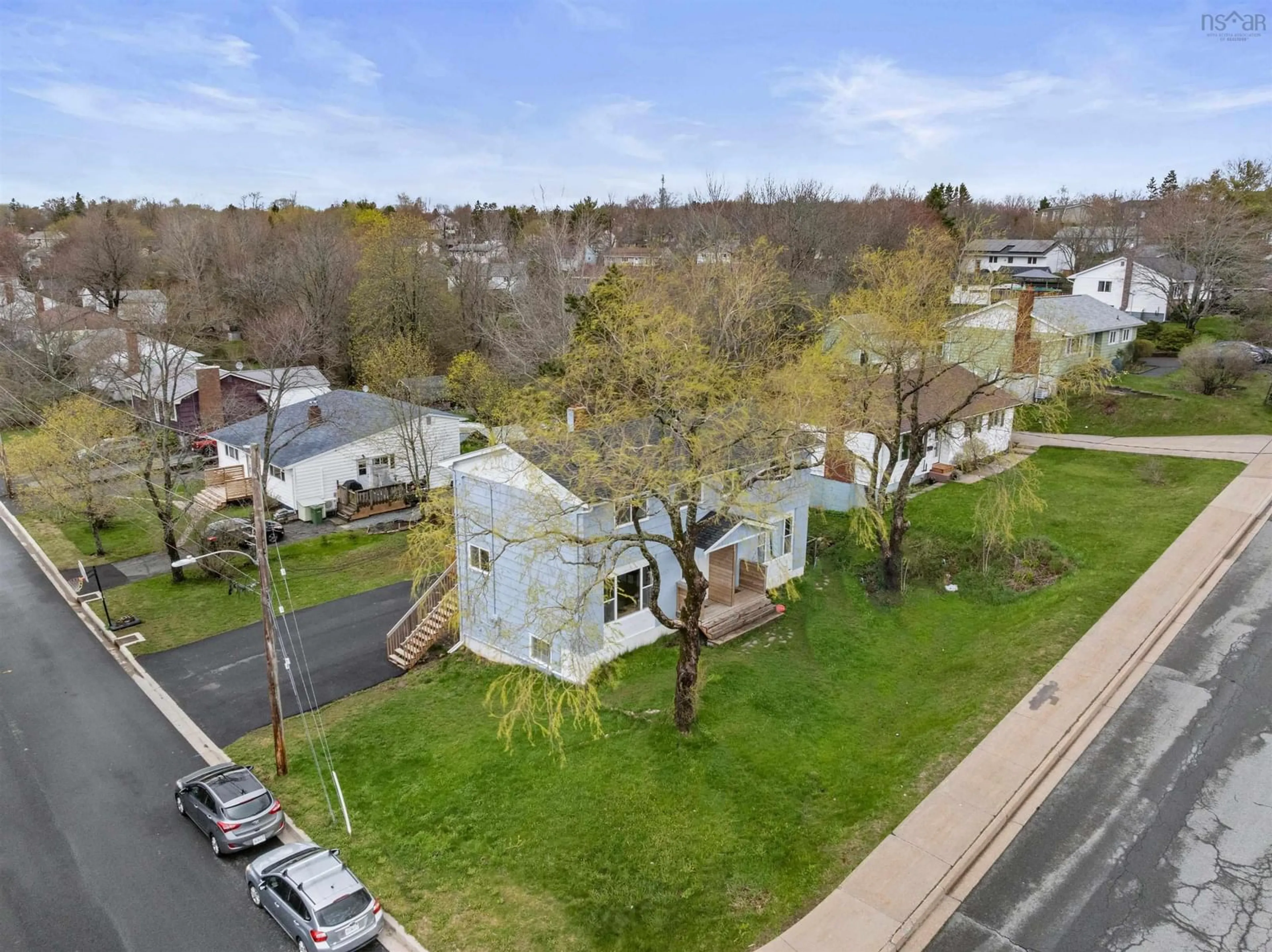 A pic from outside/outdoor area/front of a property/back of a property/a pic from drone, street for 56A Belle Vista Dr, Dartmouth Nova Scotia B2W 2X3