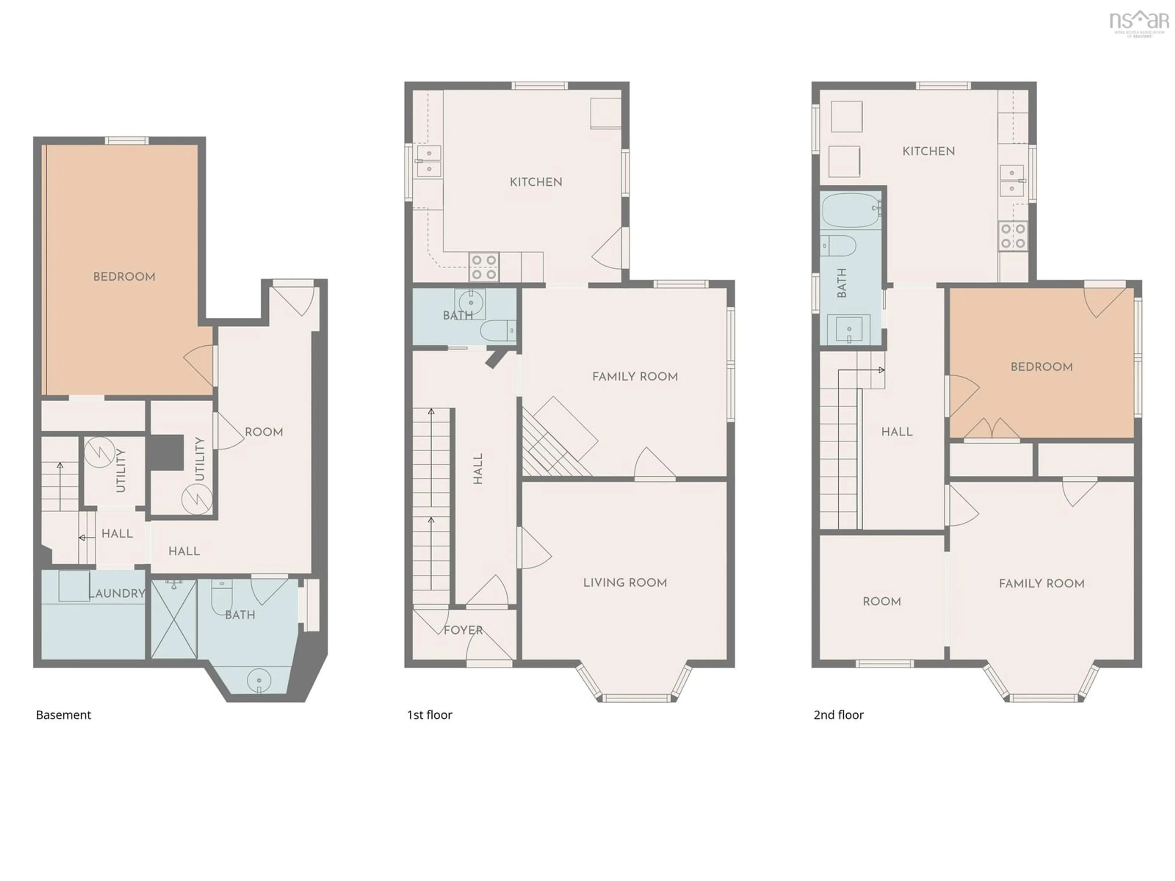 Floor plan for 34 Tulip St, Dartmouth Nova Scotia B3A 2S7