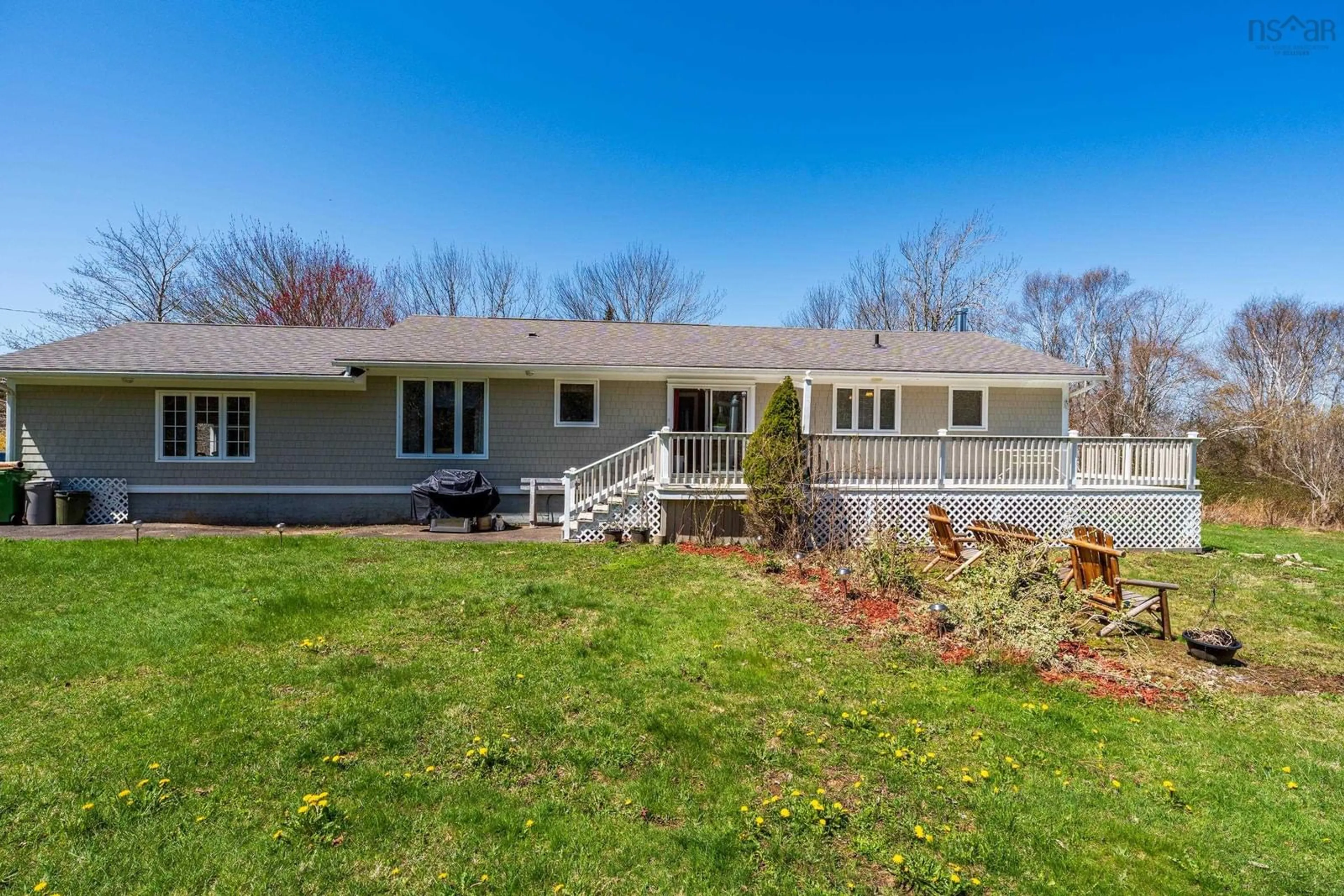 A pic from outside/outdoor area/front of a property/back of a property/a pic from drone, water/lake/river/ocean view for 29 Lent Rd, Weymouth North Nova Scotia B0W 3T0