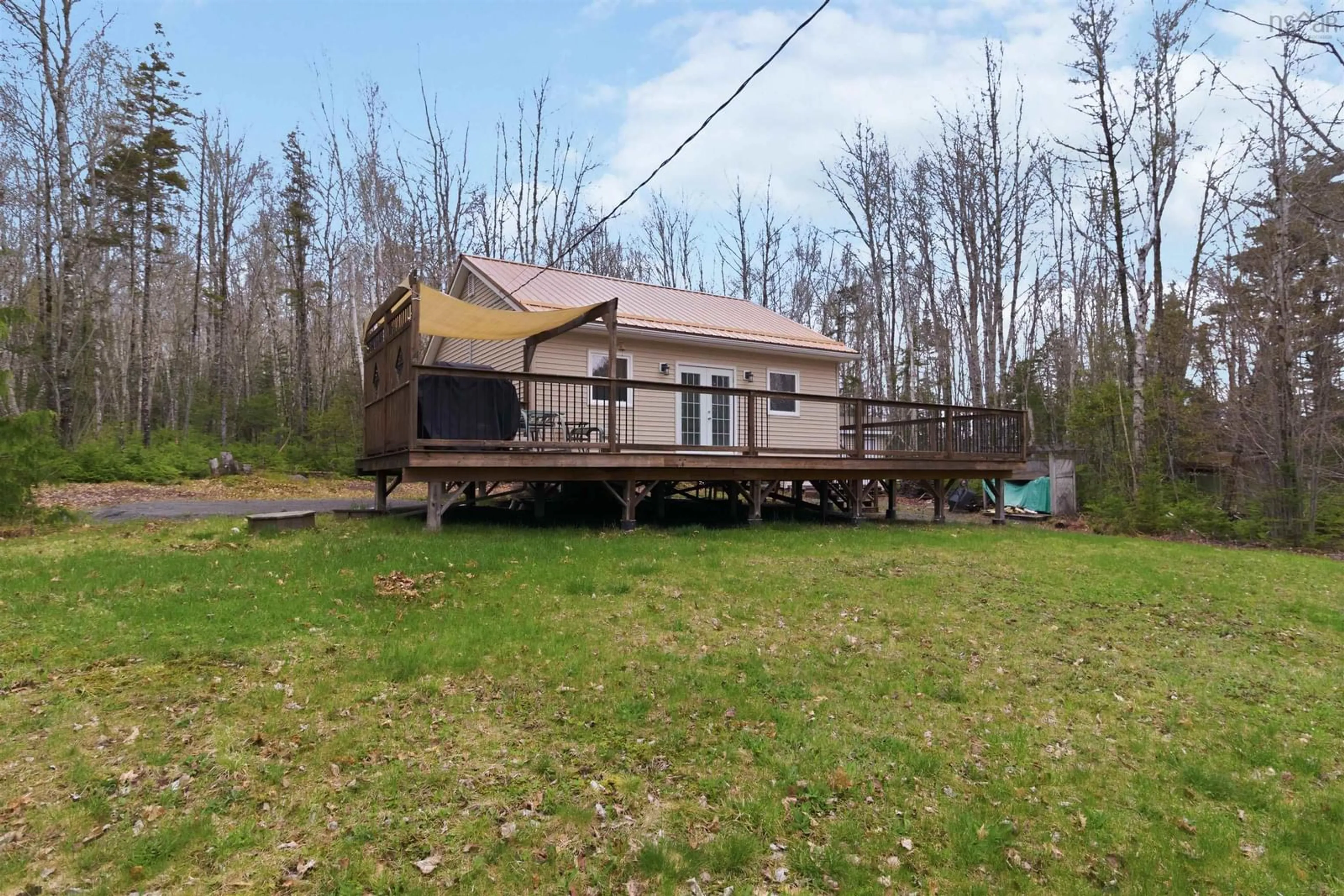 A pic from outside/outdoor area/front of a property/back of a property/a pic from drone, unknown for 630 Elmwood Exten, Barss Corner Nova Scotia B0R 1A0