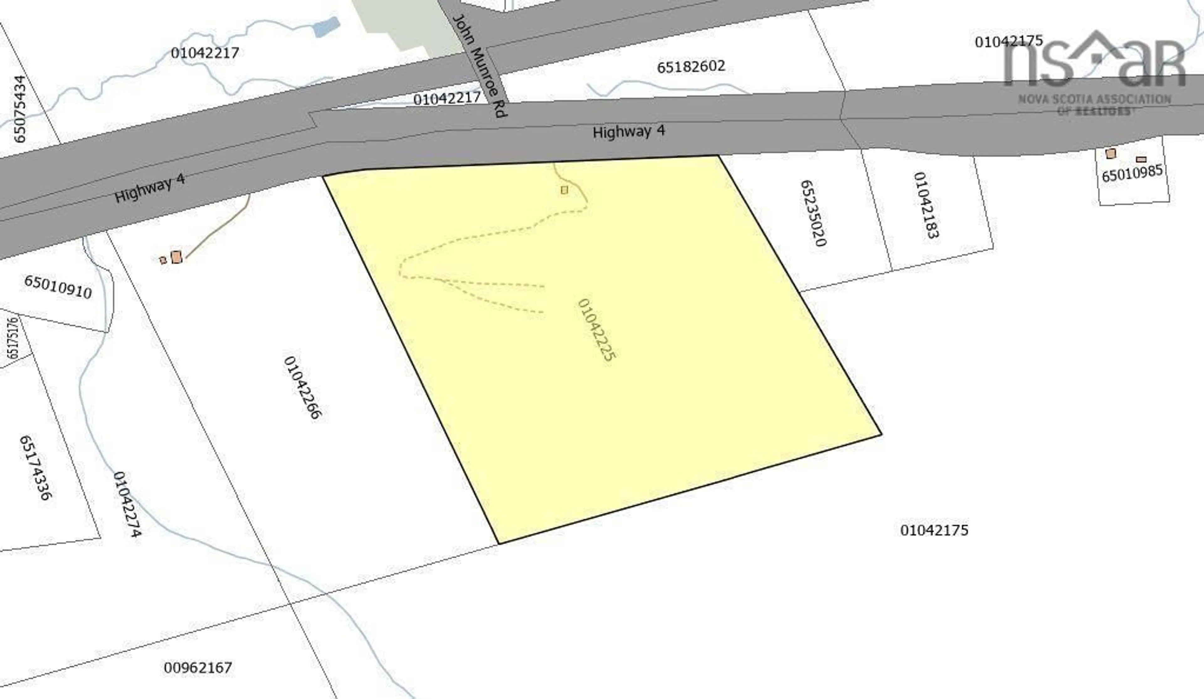 Picture of a map for 14266 4 Hwy, Marshy Hope Nova Scotia B2G 2K8