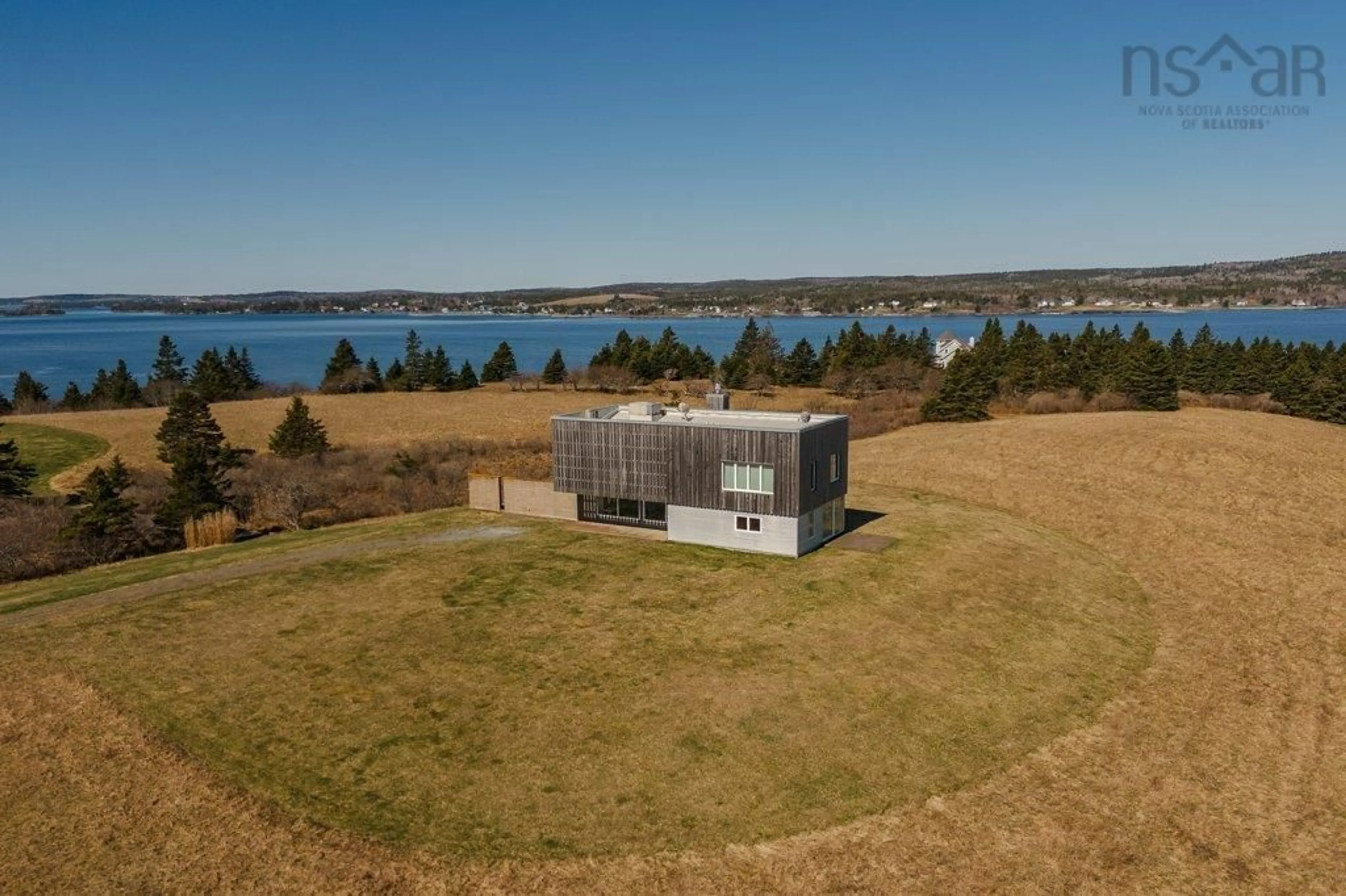A pic from outside/outdoor area/front of a property/back of a property/a pic from drone, water/lake/river/ocean view for 34 & 58 Oxner Head Dr, Lower LaHave Nova Scotia B0J 2W0