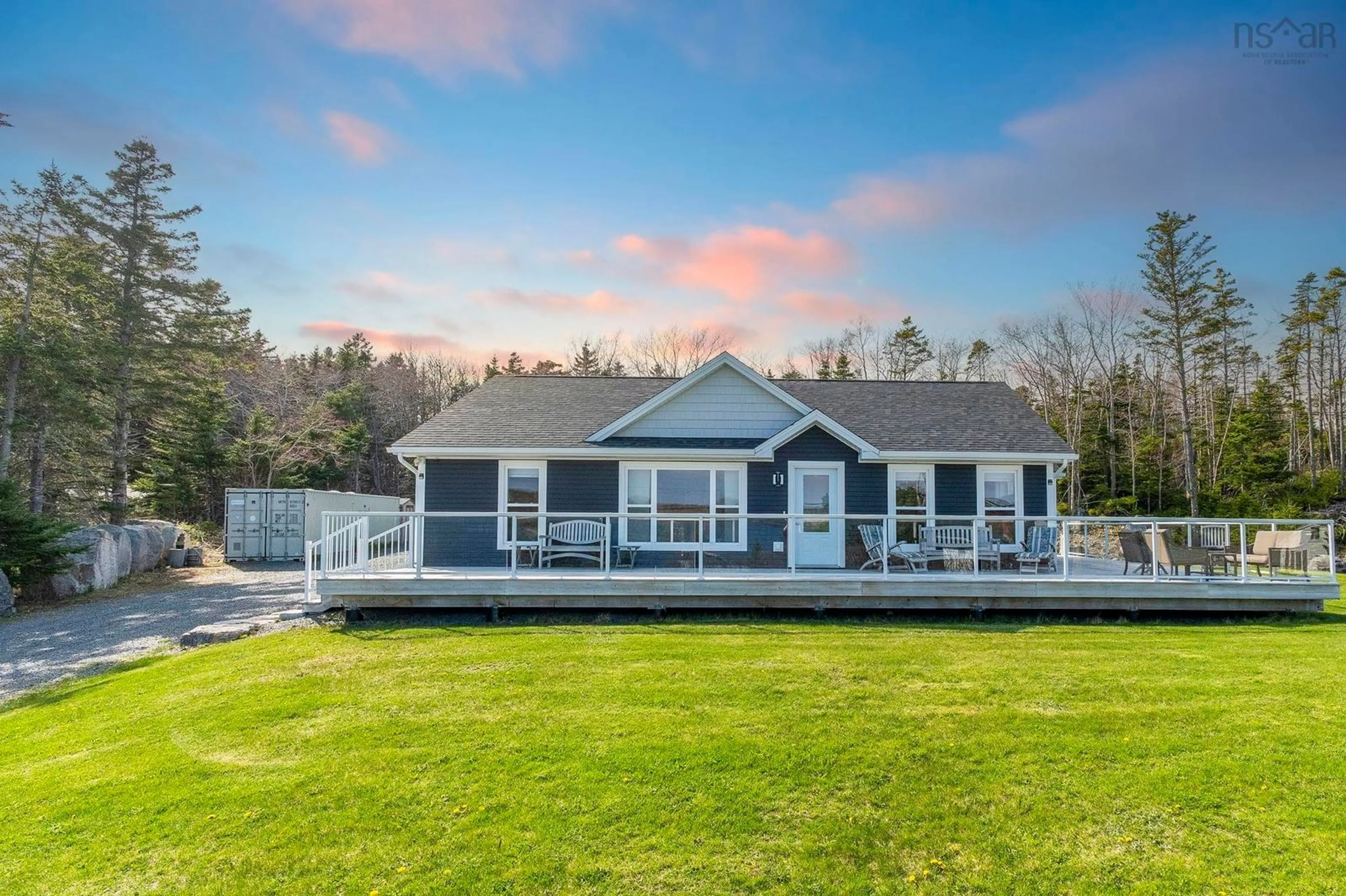 A pic from outside/outdoor area/front of a property/back of a property/a pic from drone, water/lake/river/ocean view for 27 Prospect Bay Rd, Prospect Bay Nova Scotia B3T 1Z4