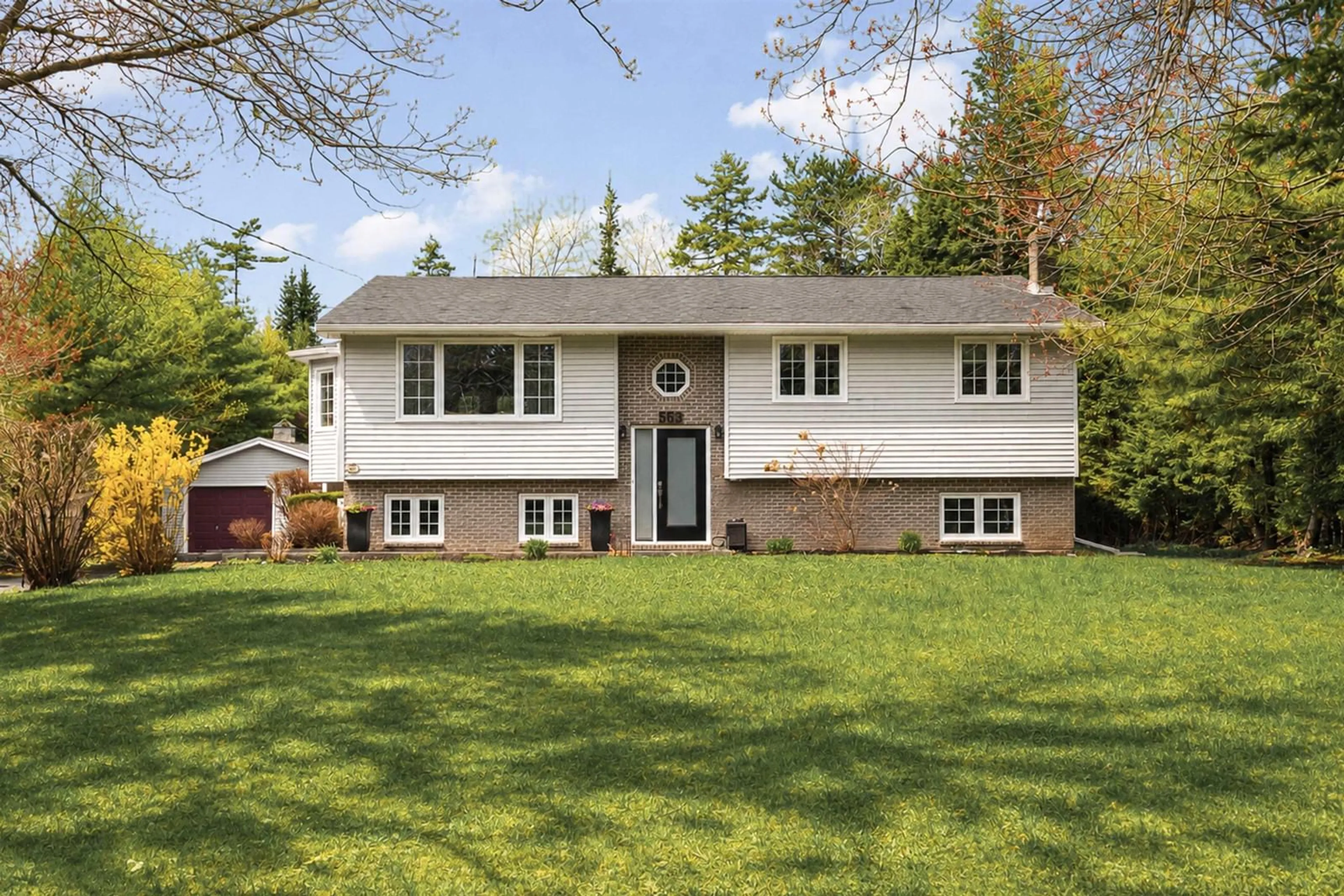 Home with vinyl exterior material, street for 563 Mineville Rd, Mineville Nova Scotia B2Z 1J9