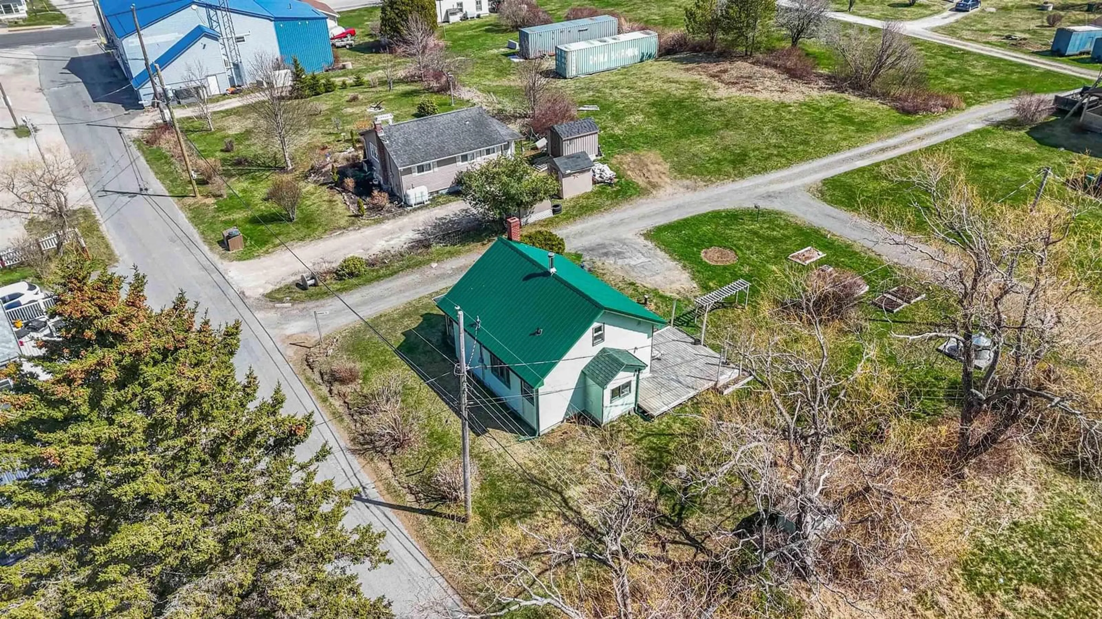 A pic from outside/outdoor area/front of a property/back of a property/a pic from drone, street for 4 Herbert Rd, Western Shore Nova Scotia B0J 3M0