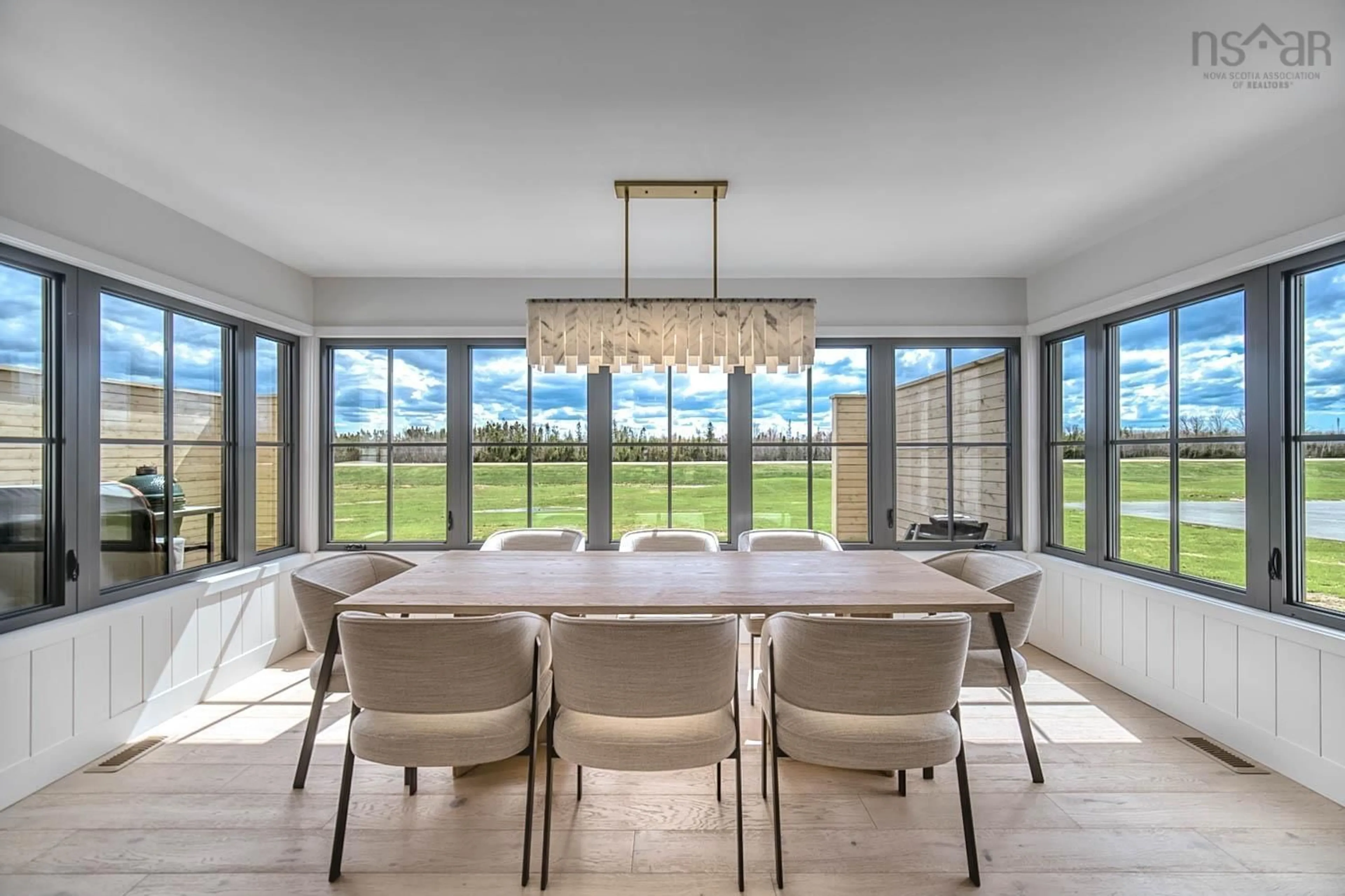 Dining room, ceramic/tile floor for 11 Spinnaker Run, Fox Harbour Nova Scotia B0K 1Y0