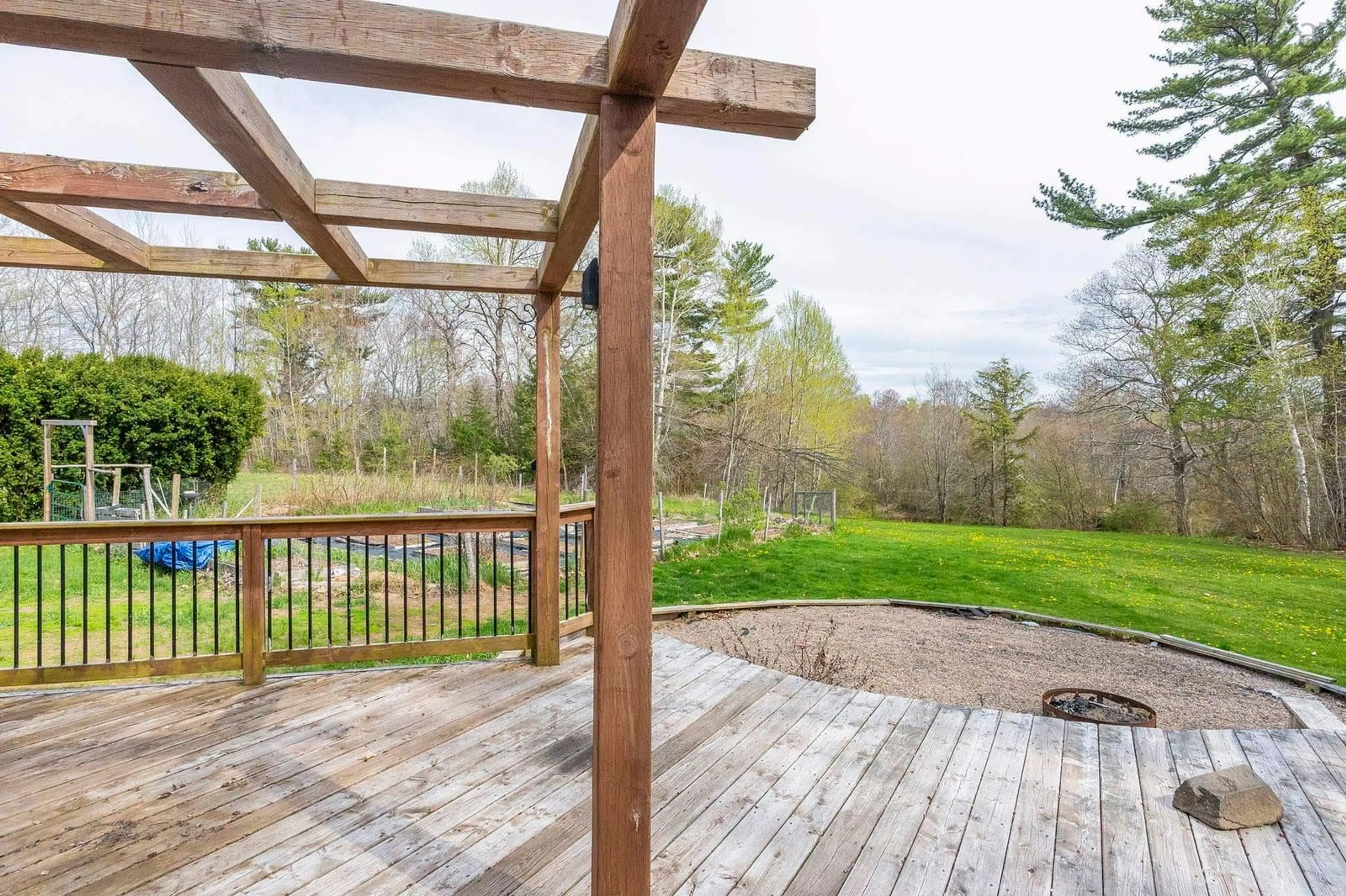 Patio, water/lake/river/ocean view for 12636 Highway 1, Brickton Nova Scotia B0S 1P0