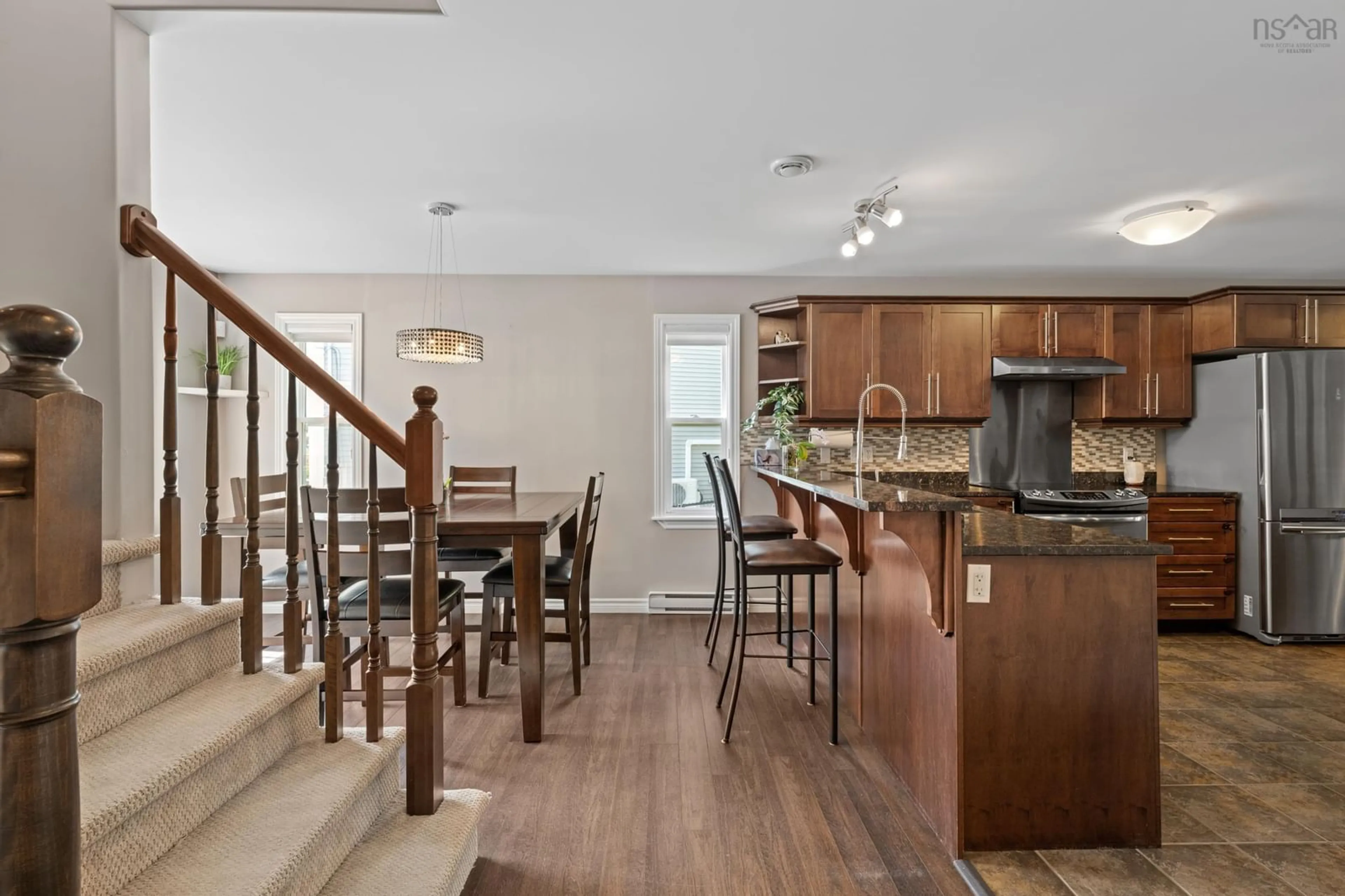 Open concept kitchen, unknown for 58 Halef Crt, Halifax Nova Scotia B3N 0C1
