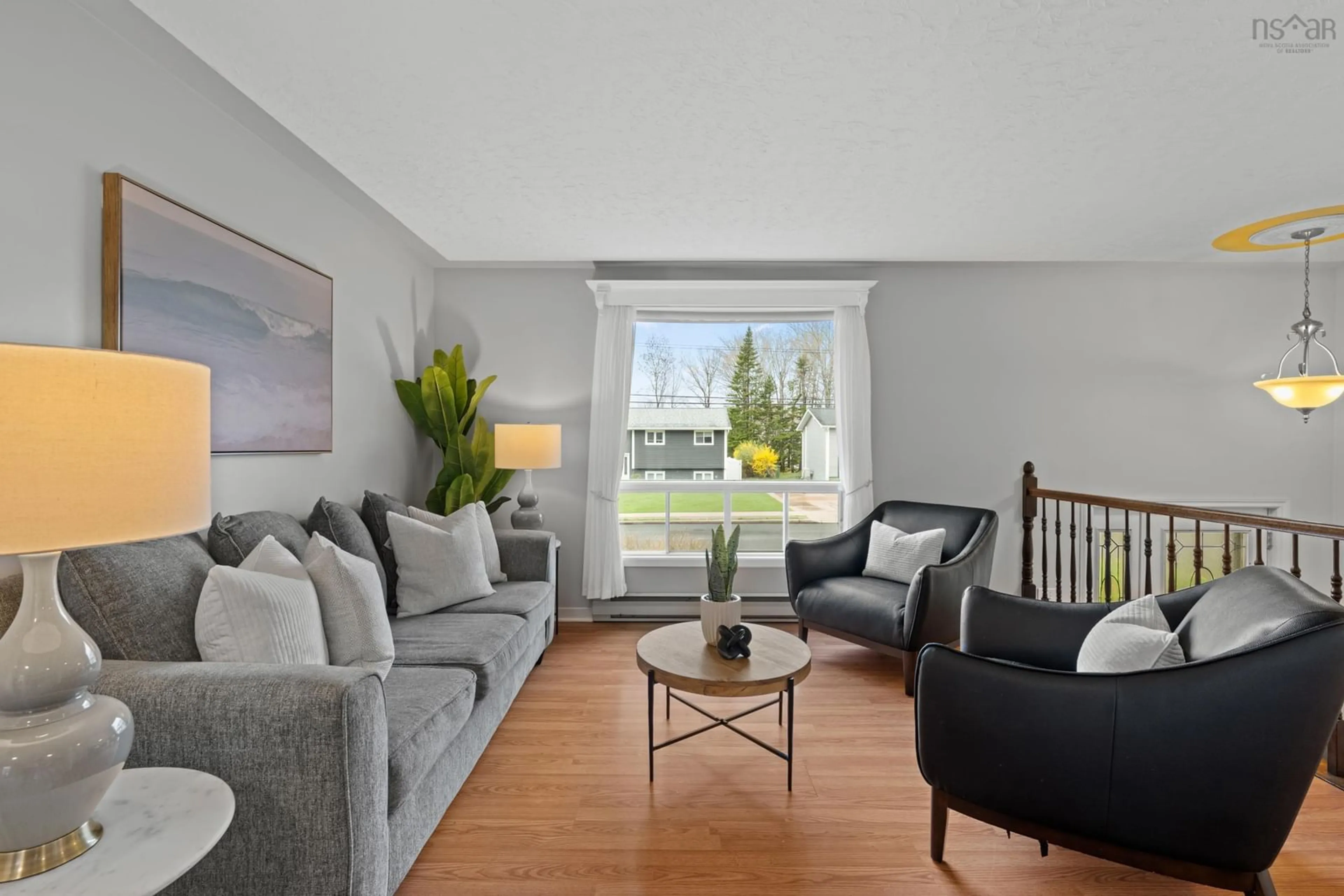 Living room with furniture, unknown for 91 Cavalier Dr, Lower Sackville Nova Scotia B4C 3K6