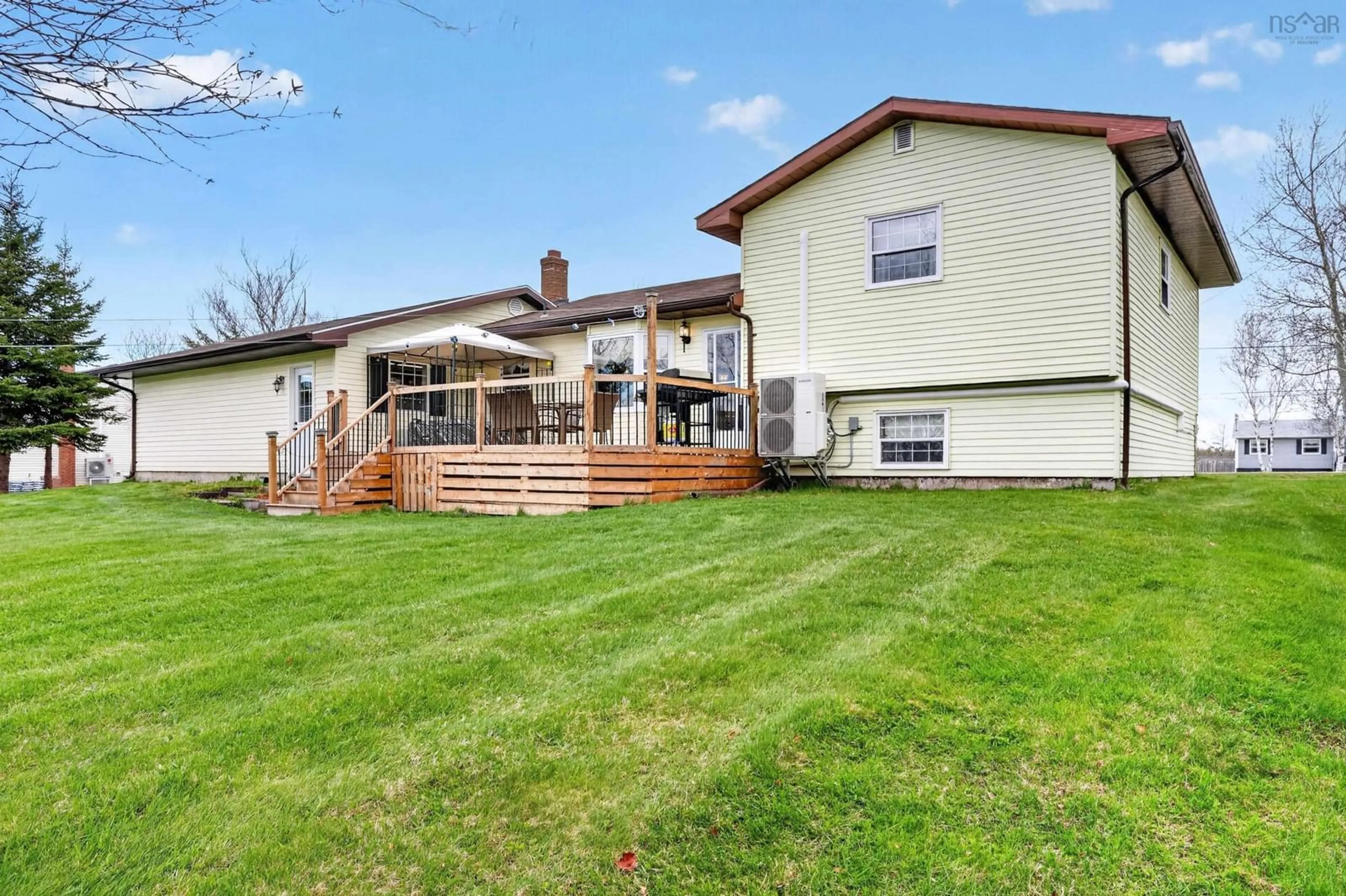 A pic from outside/outdoor area/front of a property/back of a property/a pic from drone, unknown for 1744 Lingan Road, River Ryan Nova Scotia B1H 5S9