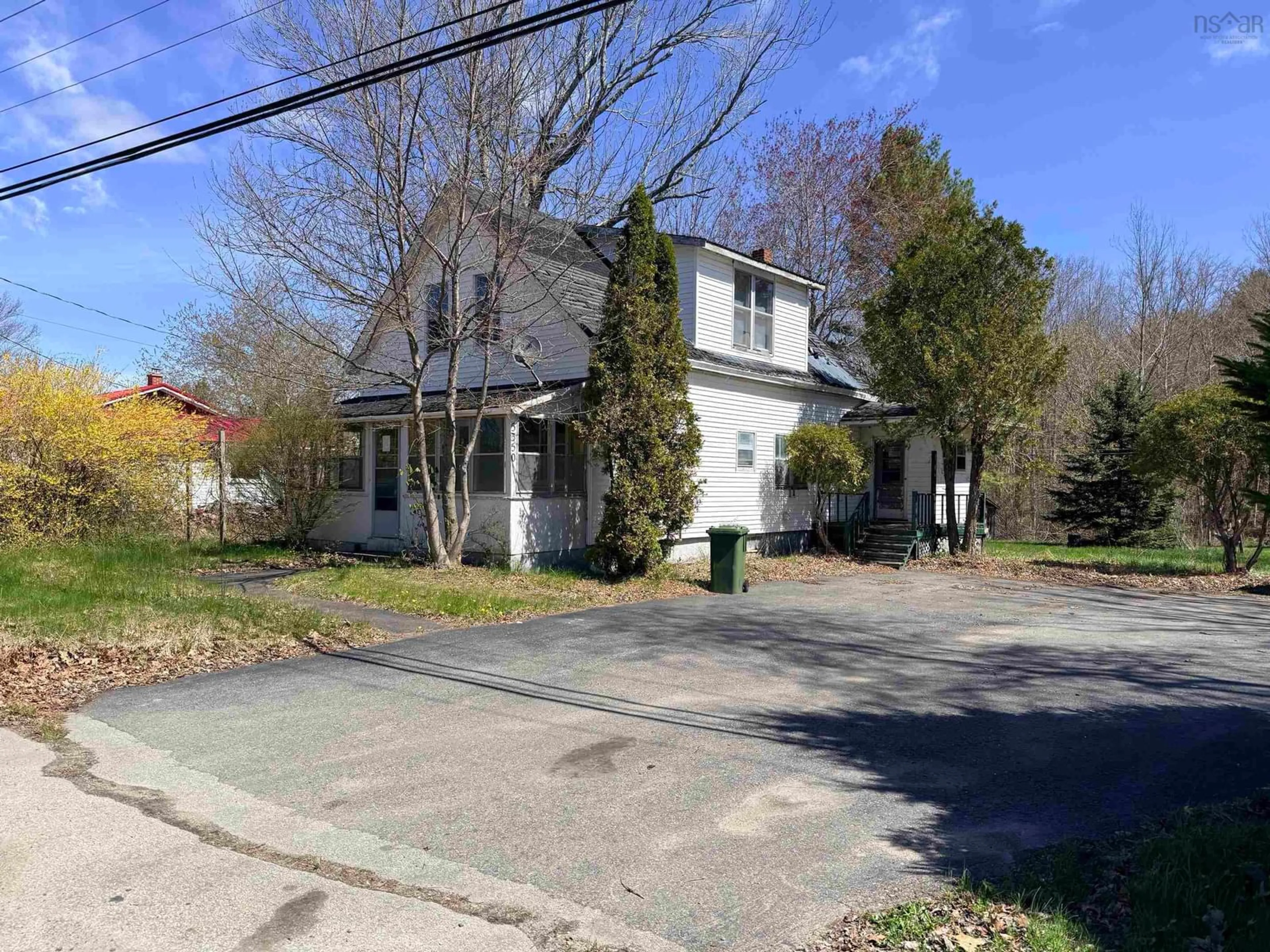 A pic from outside/outdoor area/front of a property/back of a property/a pic from drone, street for 5350 Highway 10, New Germany Nova Scotia B0R 1E0