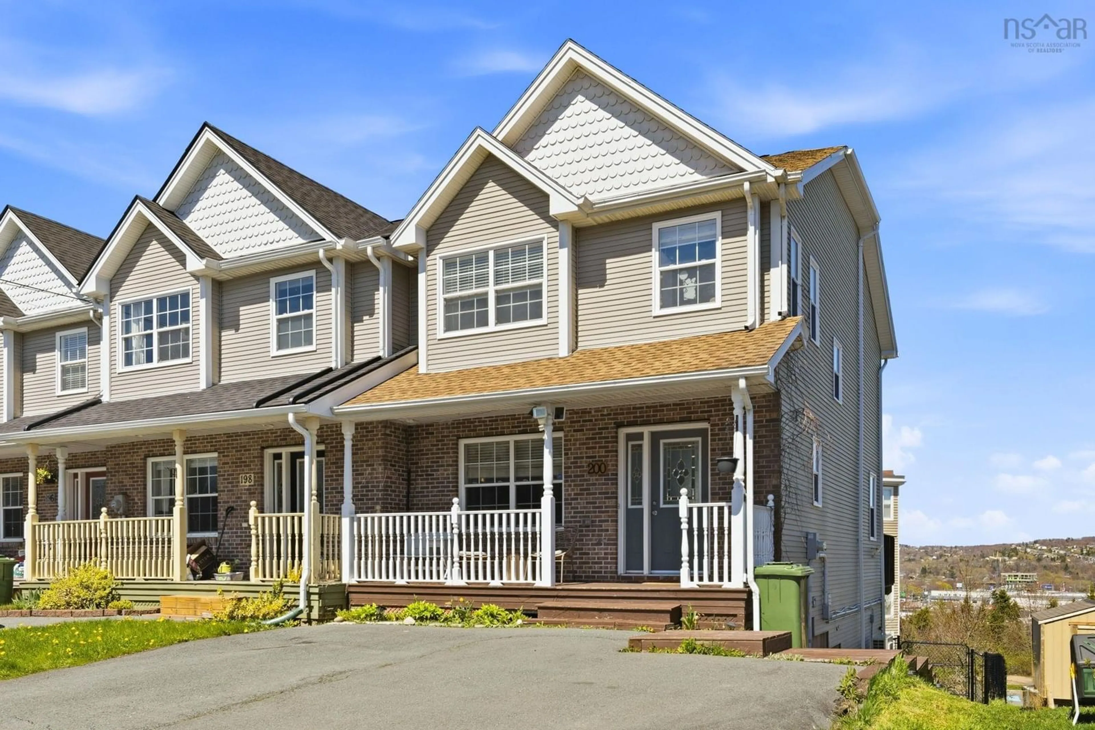 Home with vinyl exterior material, street for 200 Green Village Lane, Dartmouth Nova Scotia B2Y 4V4