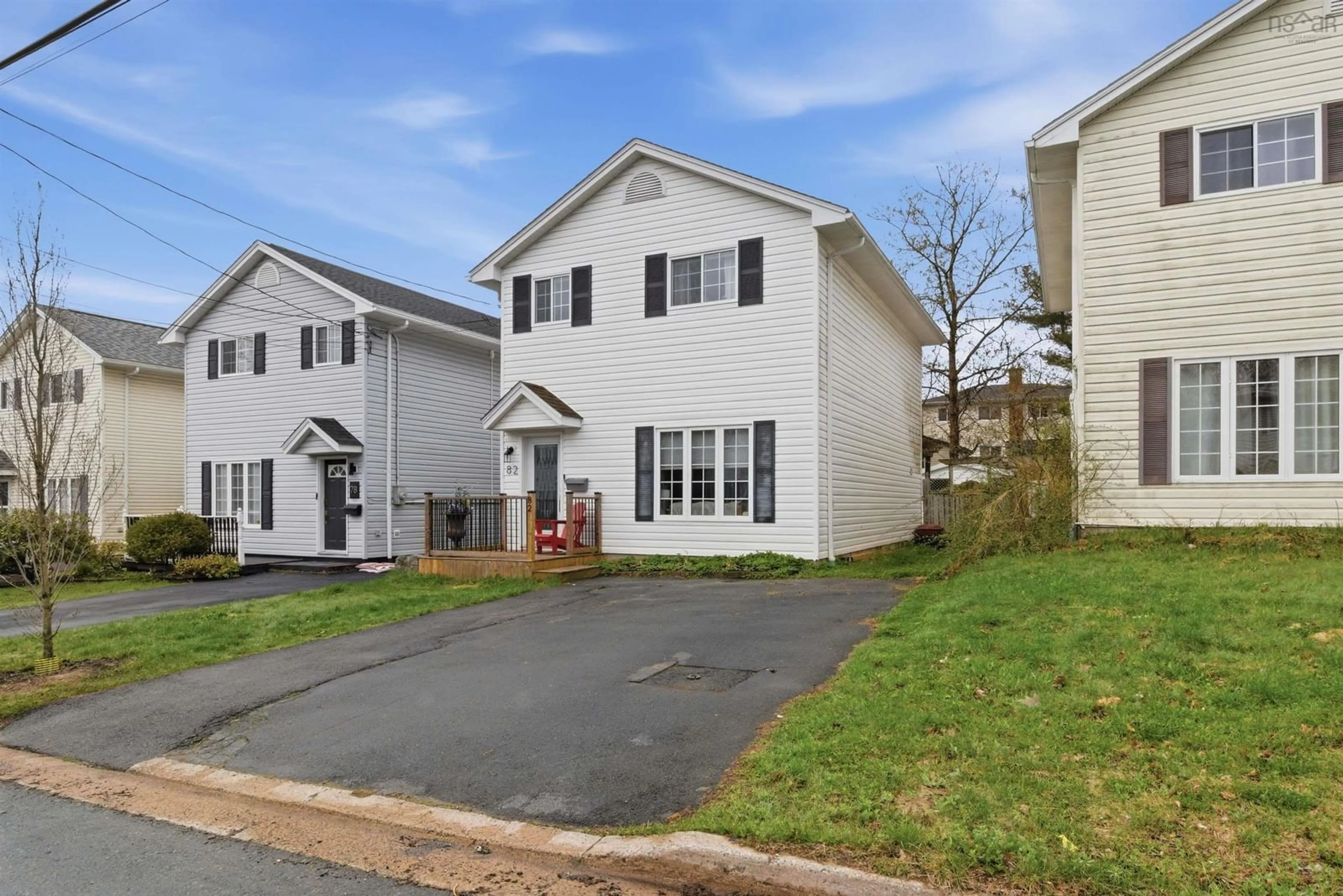A pic from outside/outdoor area/front of a property/back of a property/a pic from drone, street for 82 Abrams Way, Spryfield Nova Scotia B3P 2S1