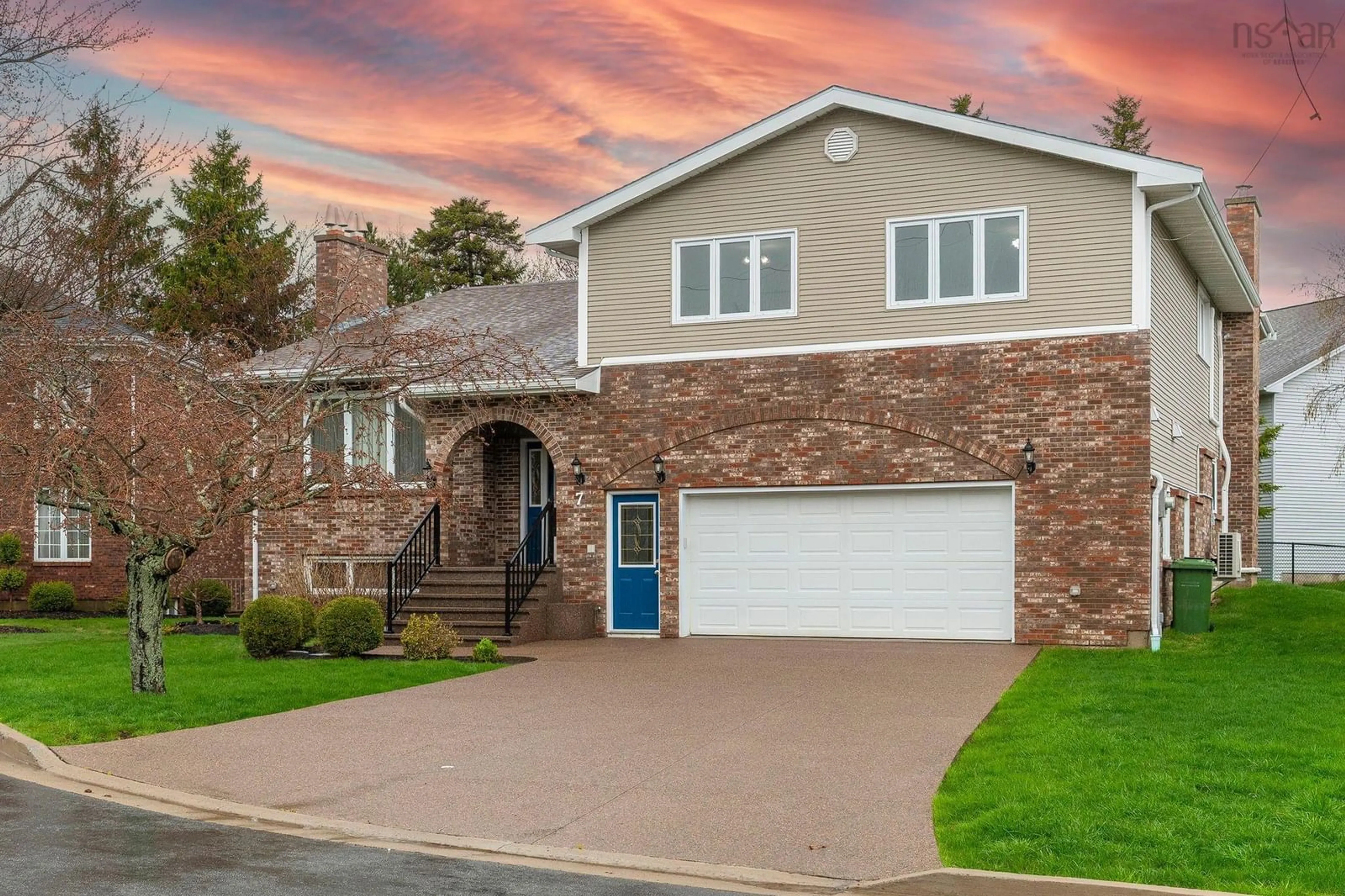 Home with brick exterior material, street for 7 Banbury Close, Halifax Nova Scotia B3M 3R3