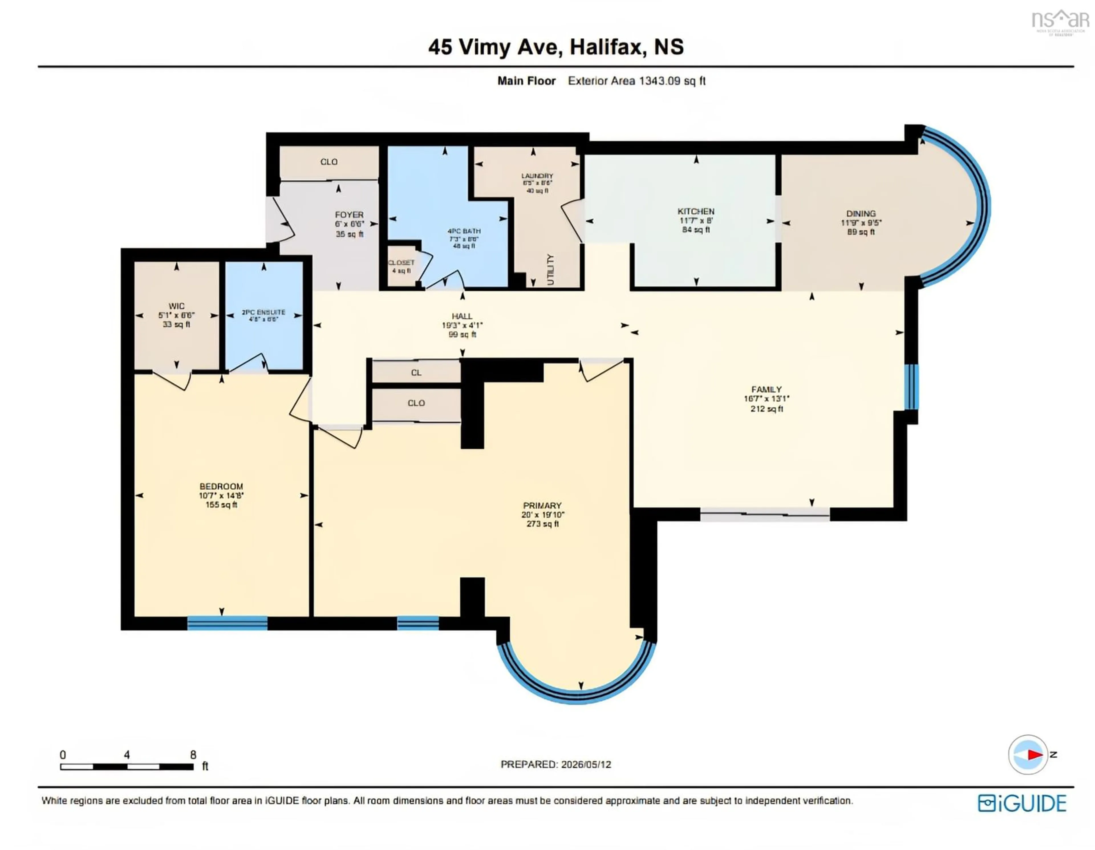 Floor plan for 45 Vimy Ave #1014, Halifax Nova Scotia B3M 4C5