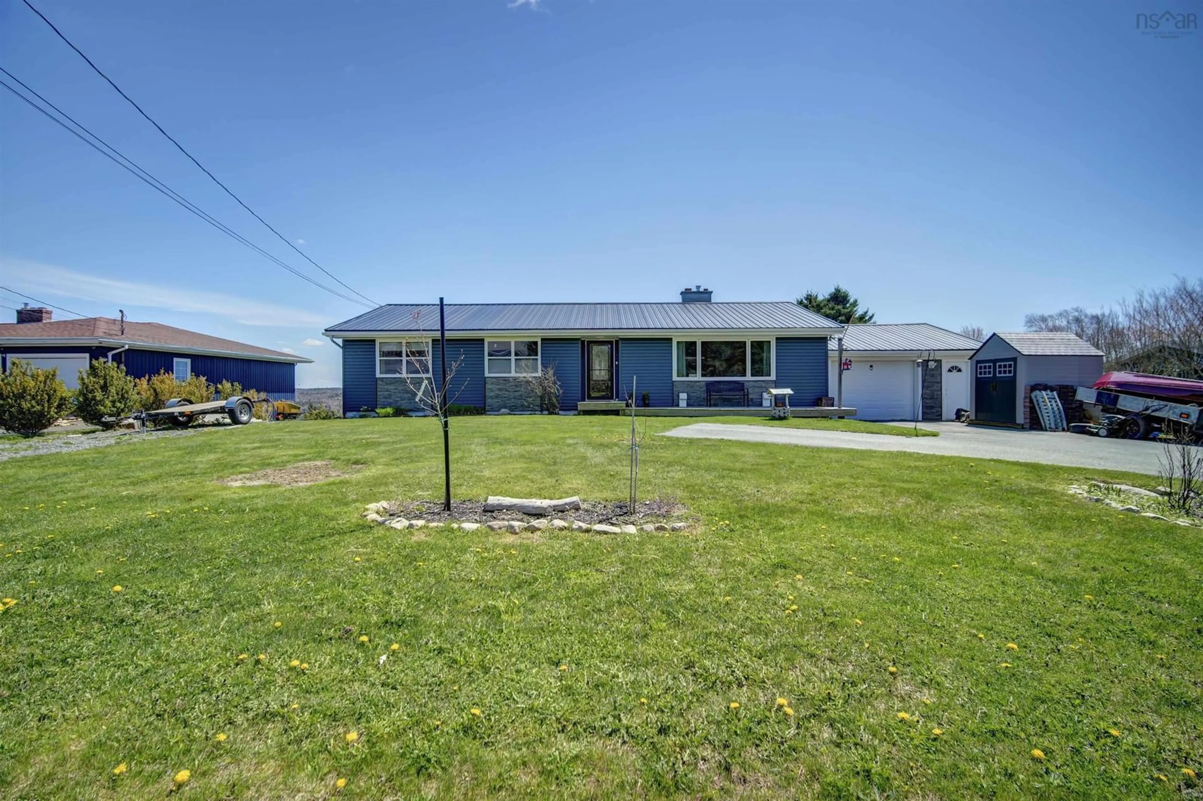 A pic from outside/outdoor area/front of a property/back of a property/a pic from drone, unknown for 44 James Street, Prospect Bay Nova Scotia B3T 1Z5