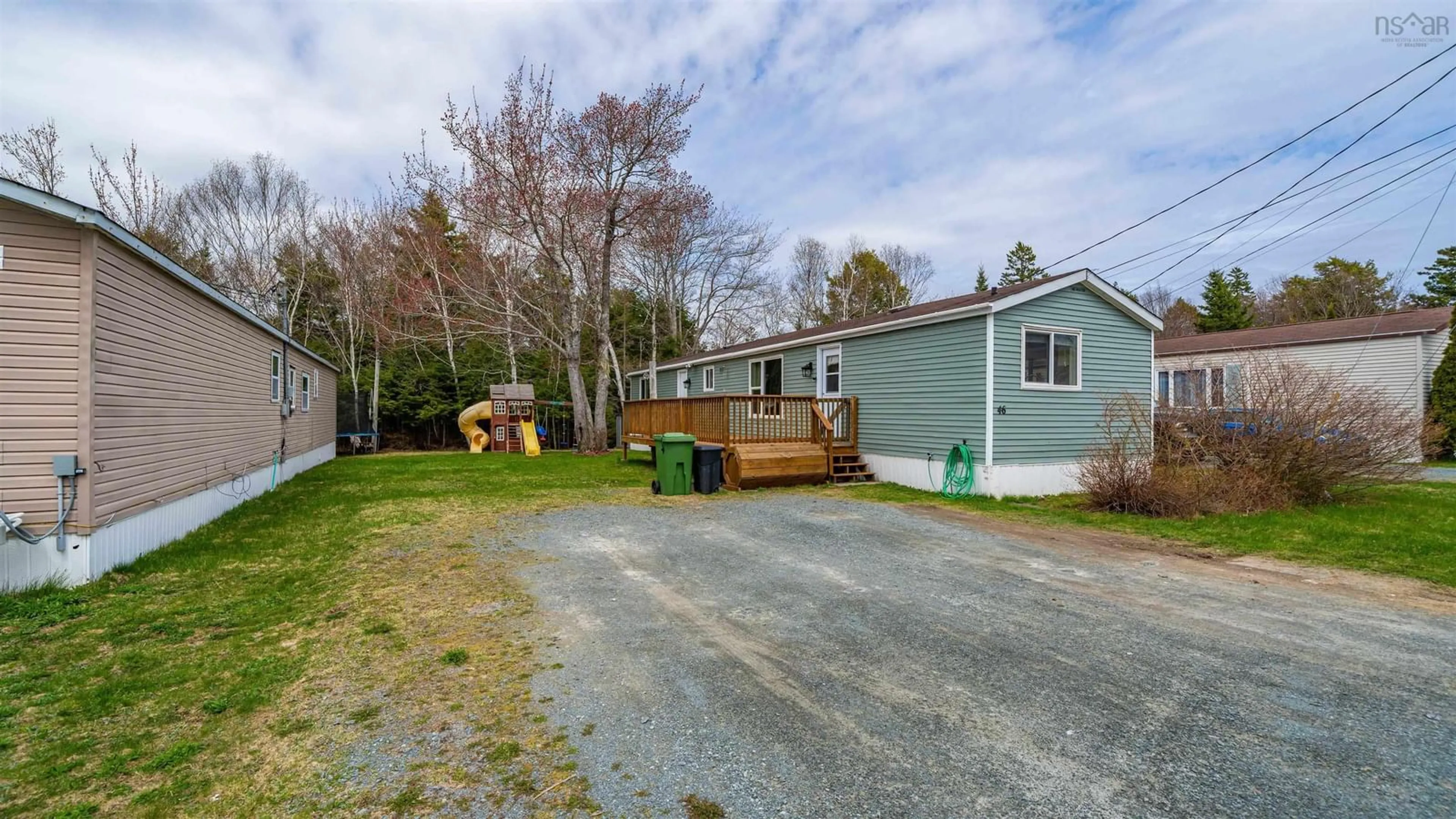 A pic from outside/outdoor area/front of a property/back of a property/a pic from drone, street for 46 Mountain View Dr, Lake Echo Nova Scotia B3E 1B6