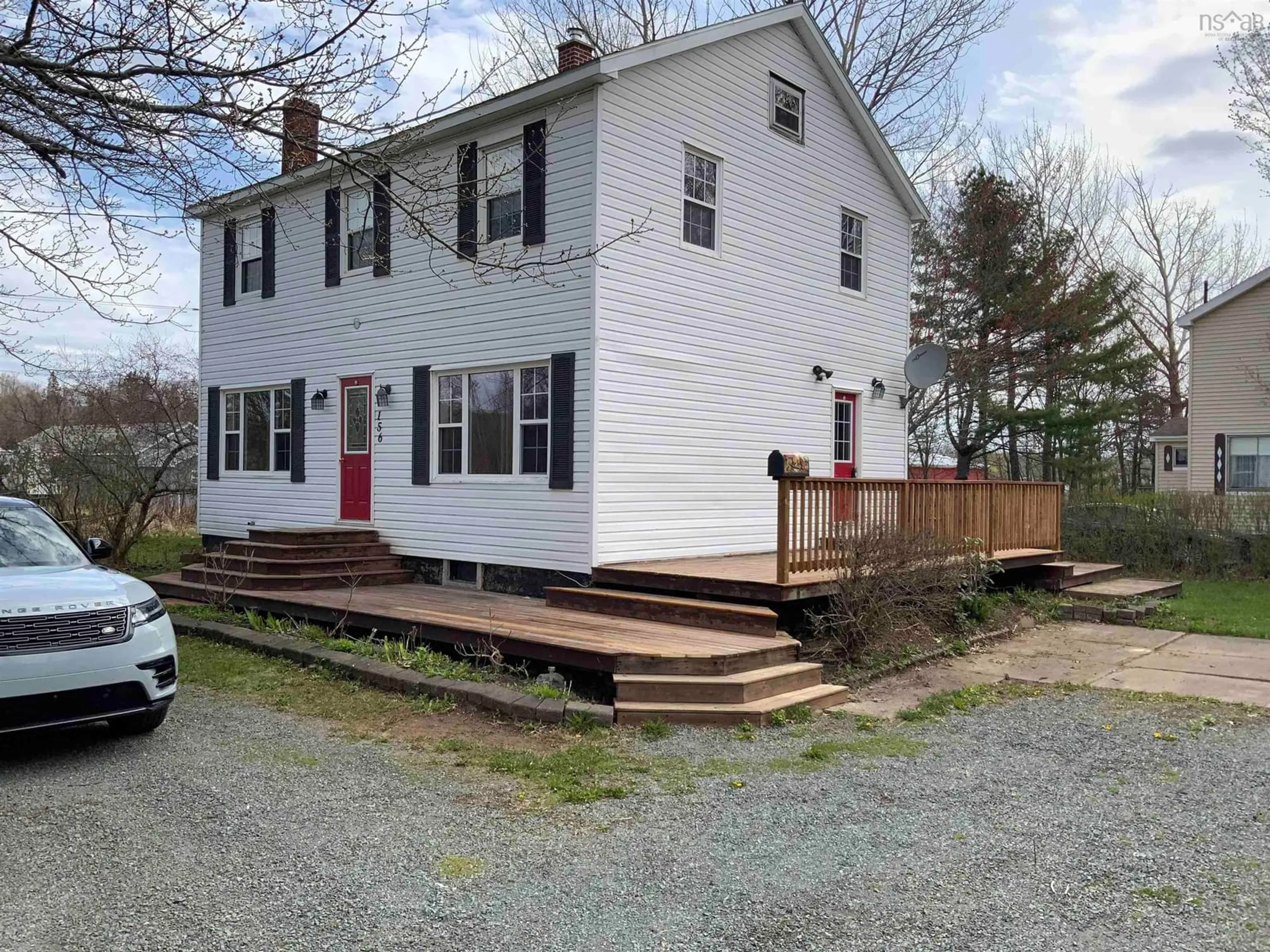 A pic from outside/outdoor area/front of a property/back of a property/a pic from drone, street for 156 College Street, Antigonish Nova Scotia B2G 1Y2