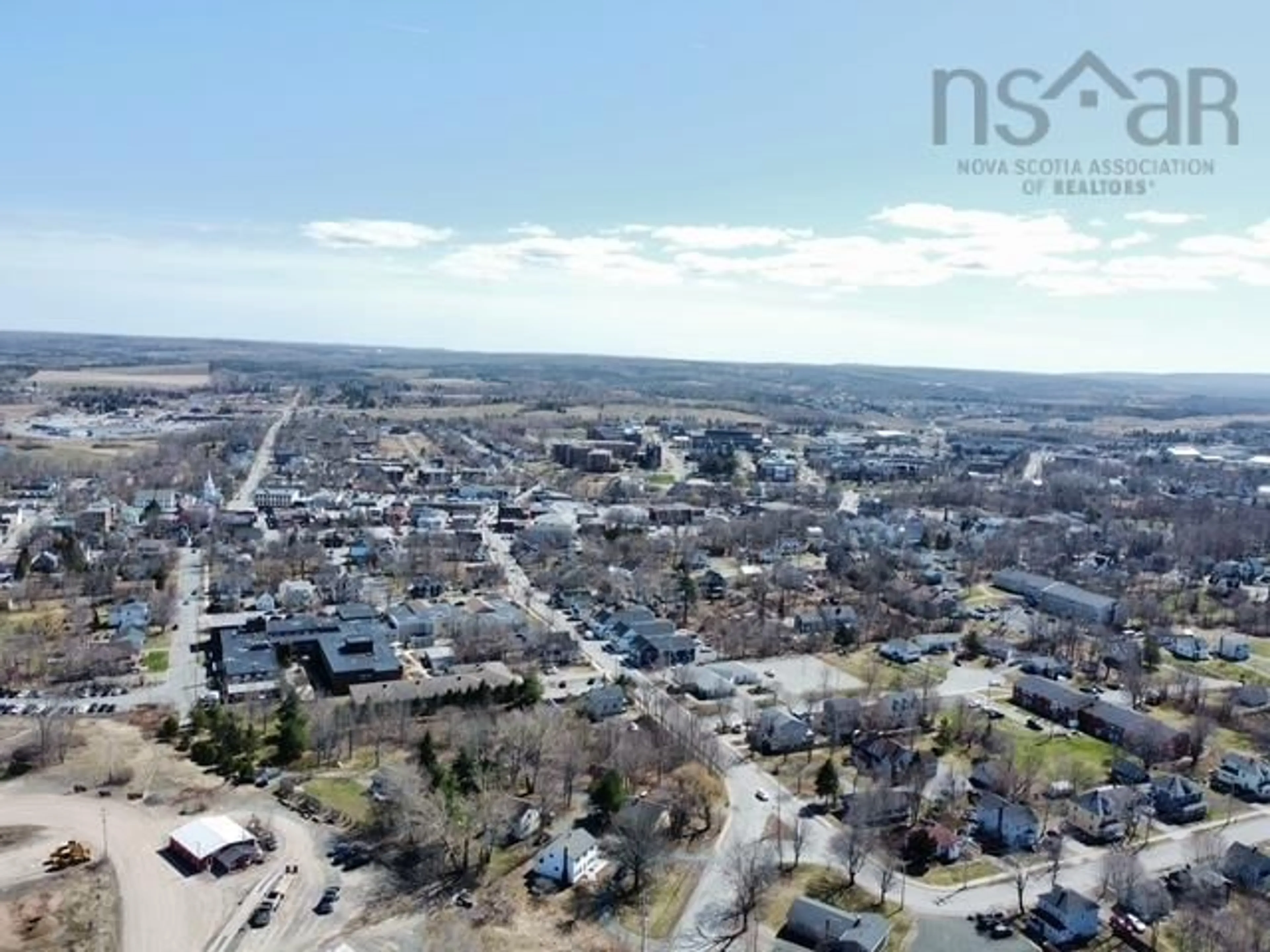 A pic from outside/outdoor area/front of a property/back of a property/a pic from drone, mountain view for 156 College Street, Antigonish Nova Scotia B2G 1Y2