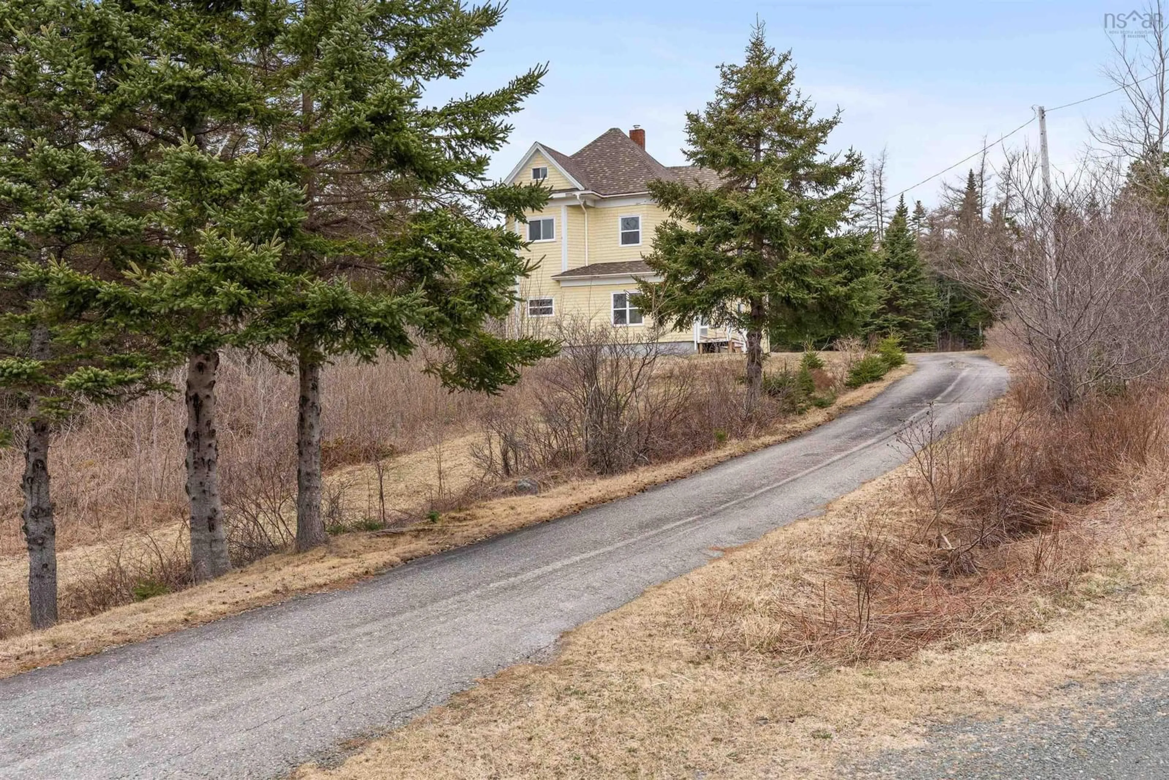 A pic from outside/outdoor area/front of a property/back of a property/a pic from drone, street for 13510 Highway 316, Isaacs Harbour North Nova Scotia B0H 1T0