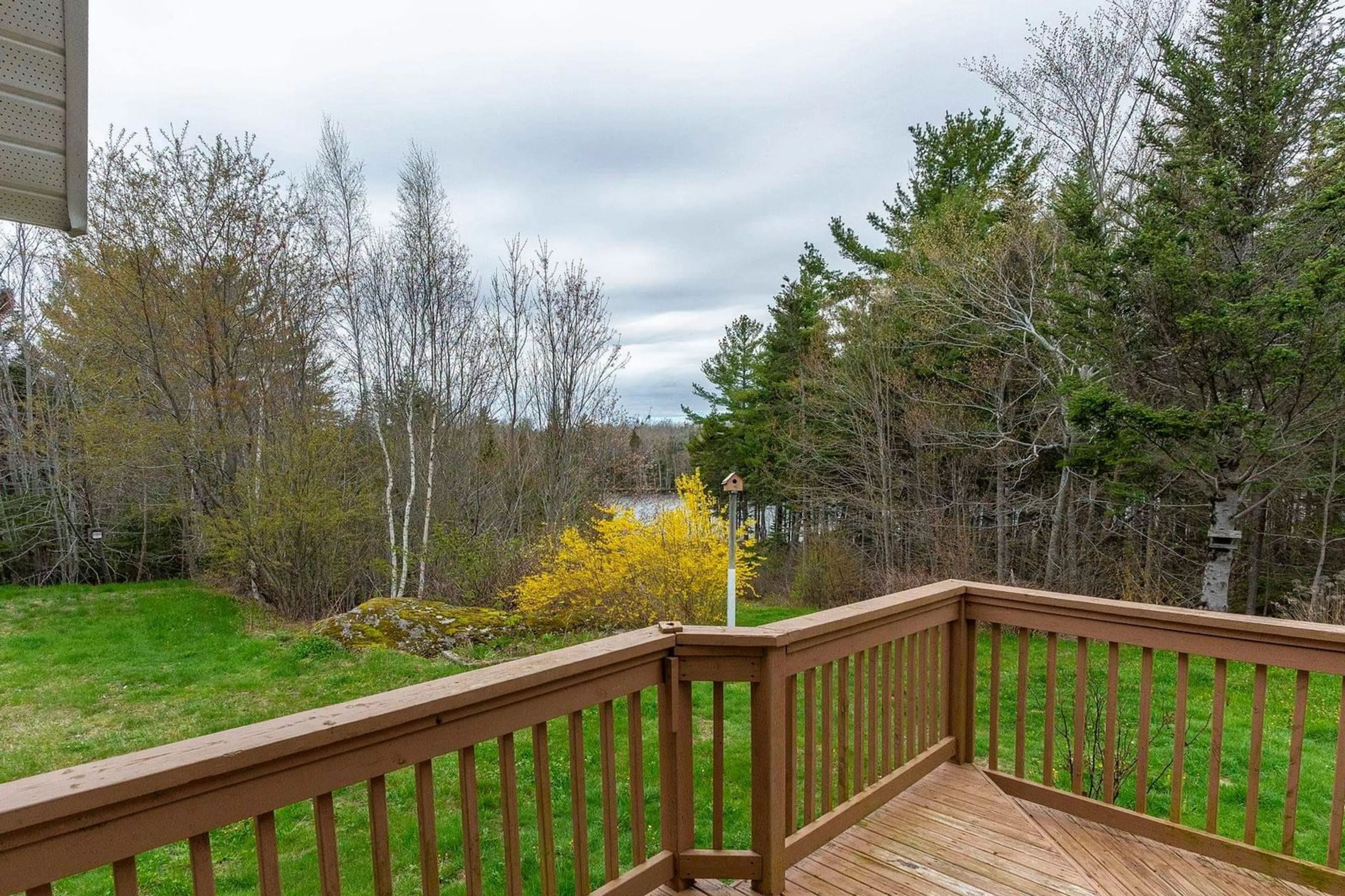 Patio, water/lake/river/ocean view for 1726 Fed Rd, Greenland Nova Scotia B0S 1B0