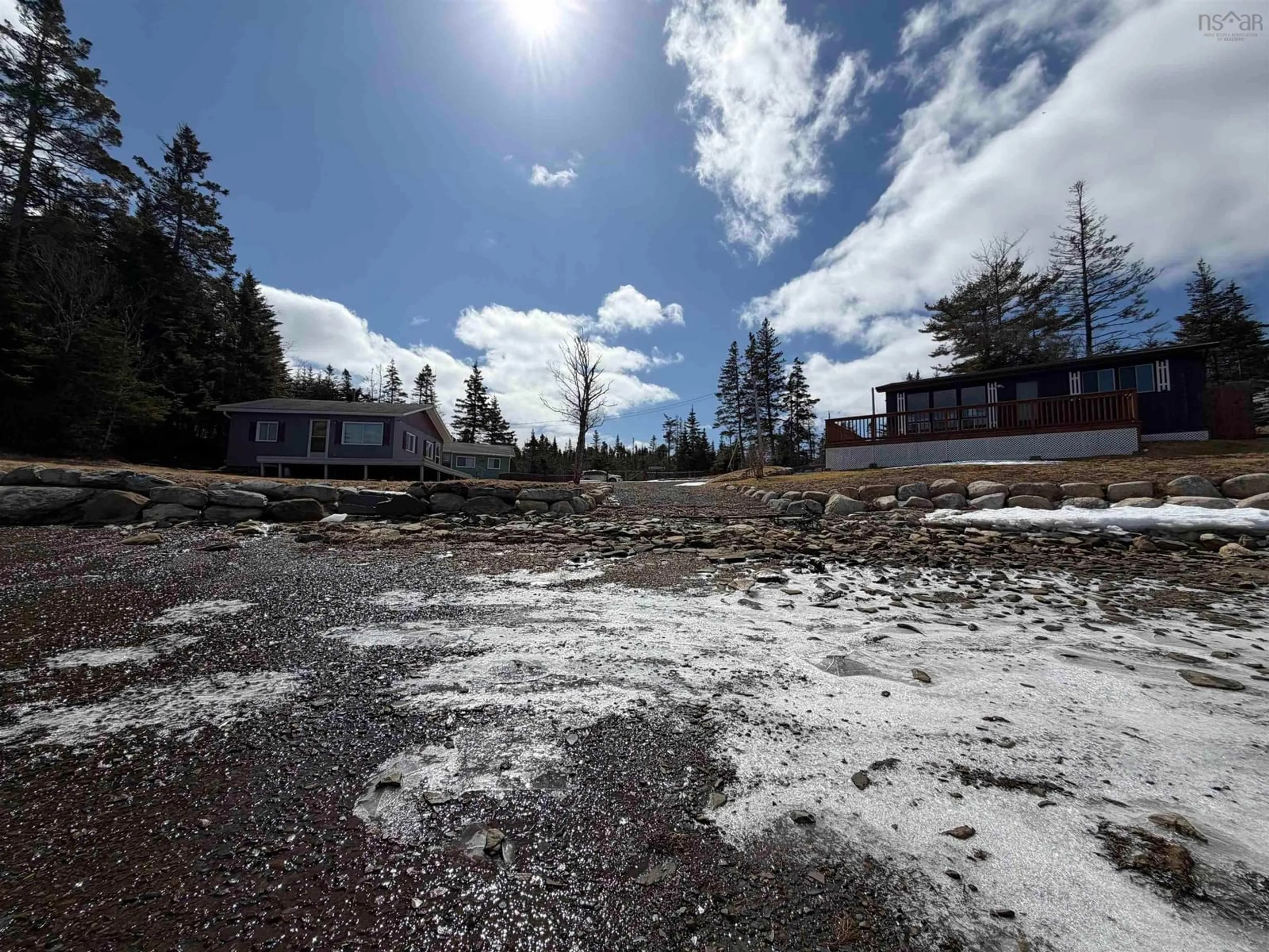 A pic from outside/outdoor area/front of a property/back of a property/a pic from drone, mountain view for 145 West Liscomb Point Rd, Liscomb Nova Scotia B0J 2A0