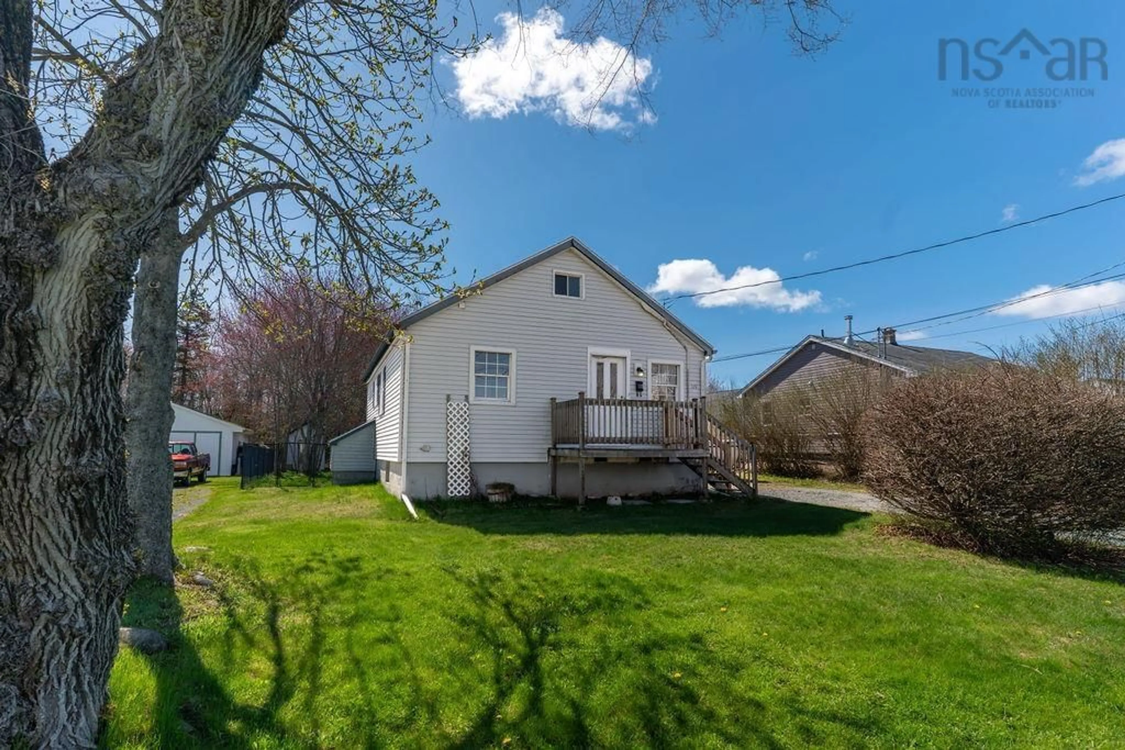 A pic from outside/outdoor area/front of a property/back of a property/a pic from drone, street for 119 Howard Ave, Eastern Passage Nova Scotia B3G 1M7