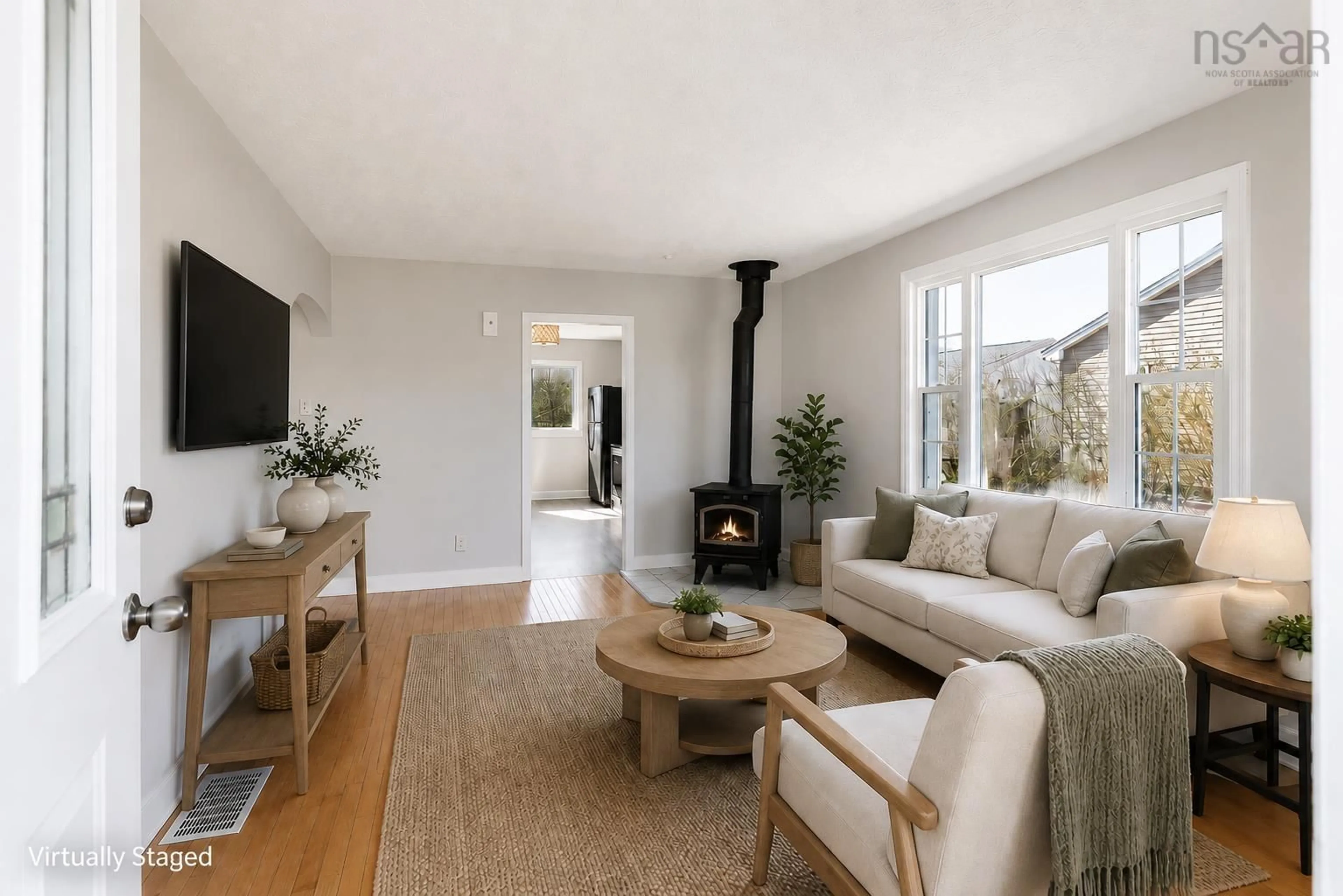 Living room with furniture, unknown for 119 Howard Ave, Eastern Passage Nova Scotia B3G 1M7