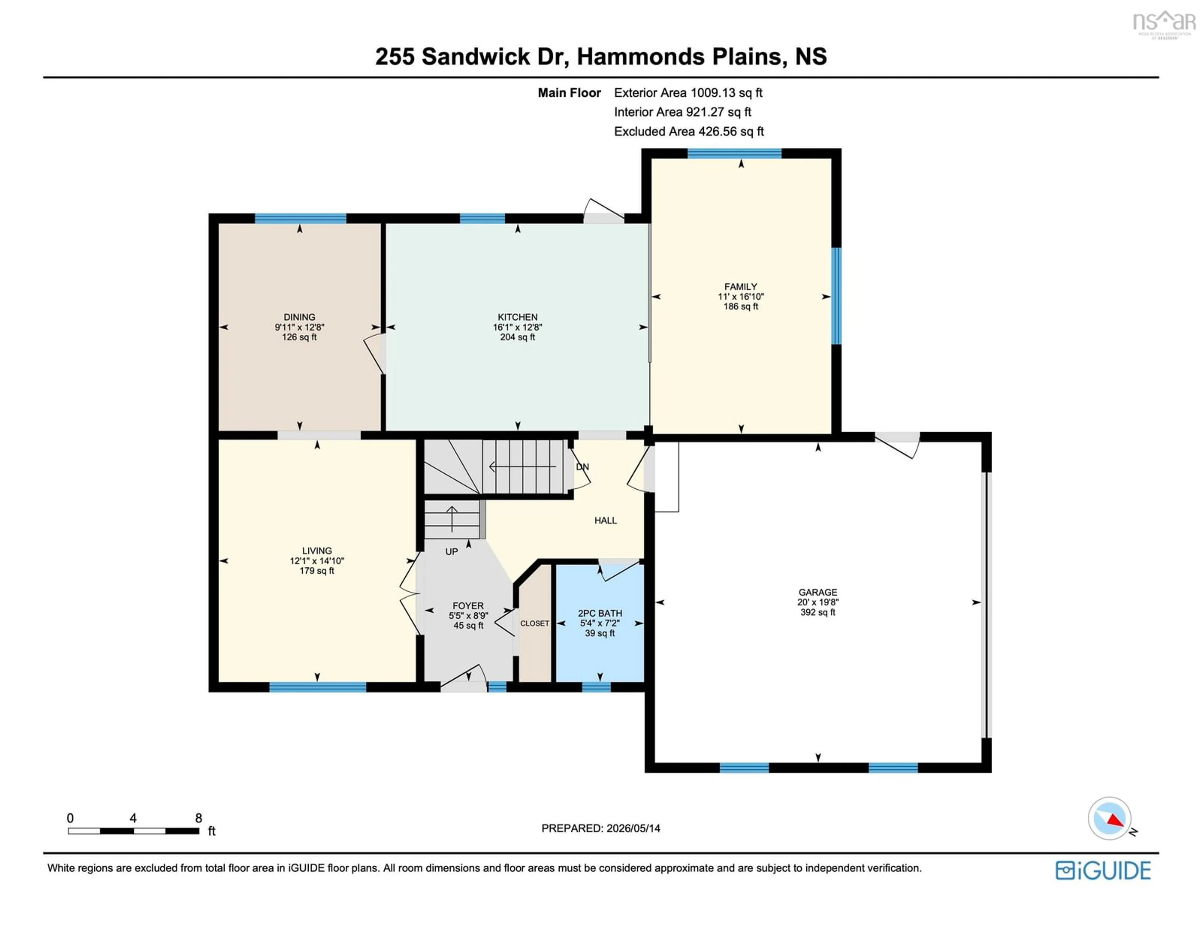 Floor plan for 255 Sandwick Dr, Hammonds Plains Nova Scotia B4B 1W1