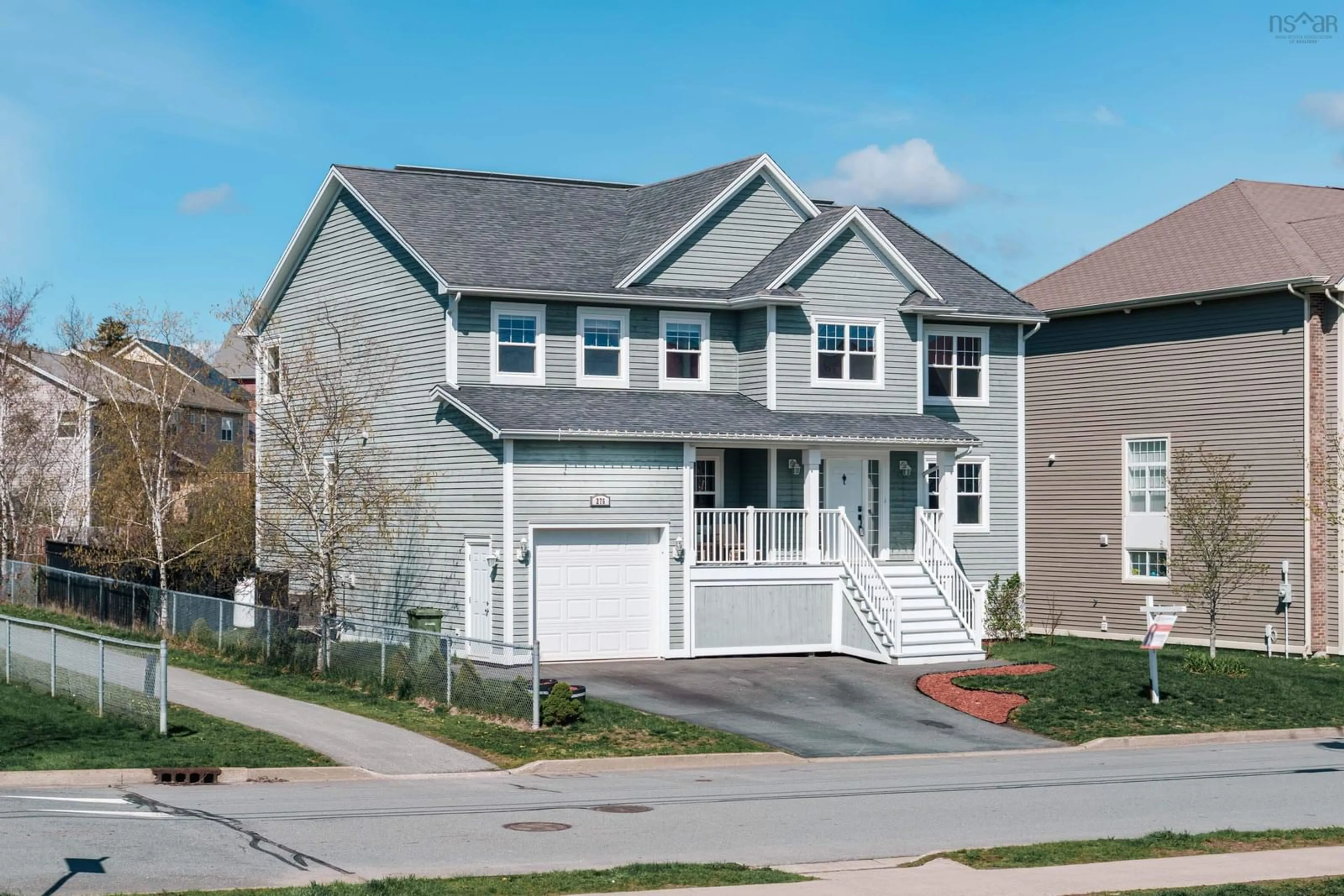 Home with vinyl exterior material, street for 276 Rutledge St, Bedford Nova Scotia B4A 1Y2