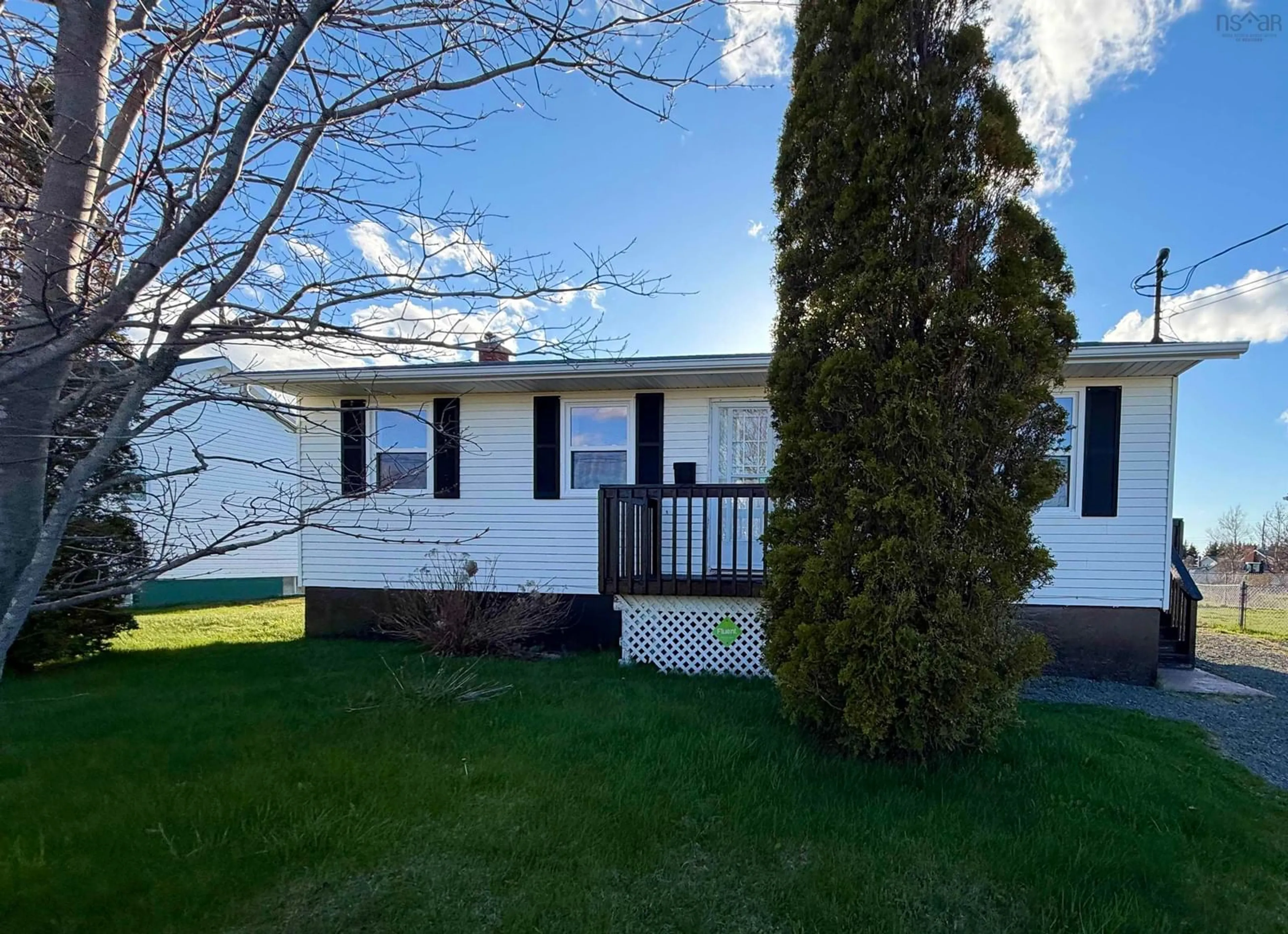Home with vinyl exterior material, water/lake/river/ocean view for 733 Sharpes Lane, New Waterford Nova Scotia B1H 4H1