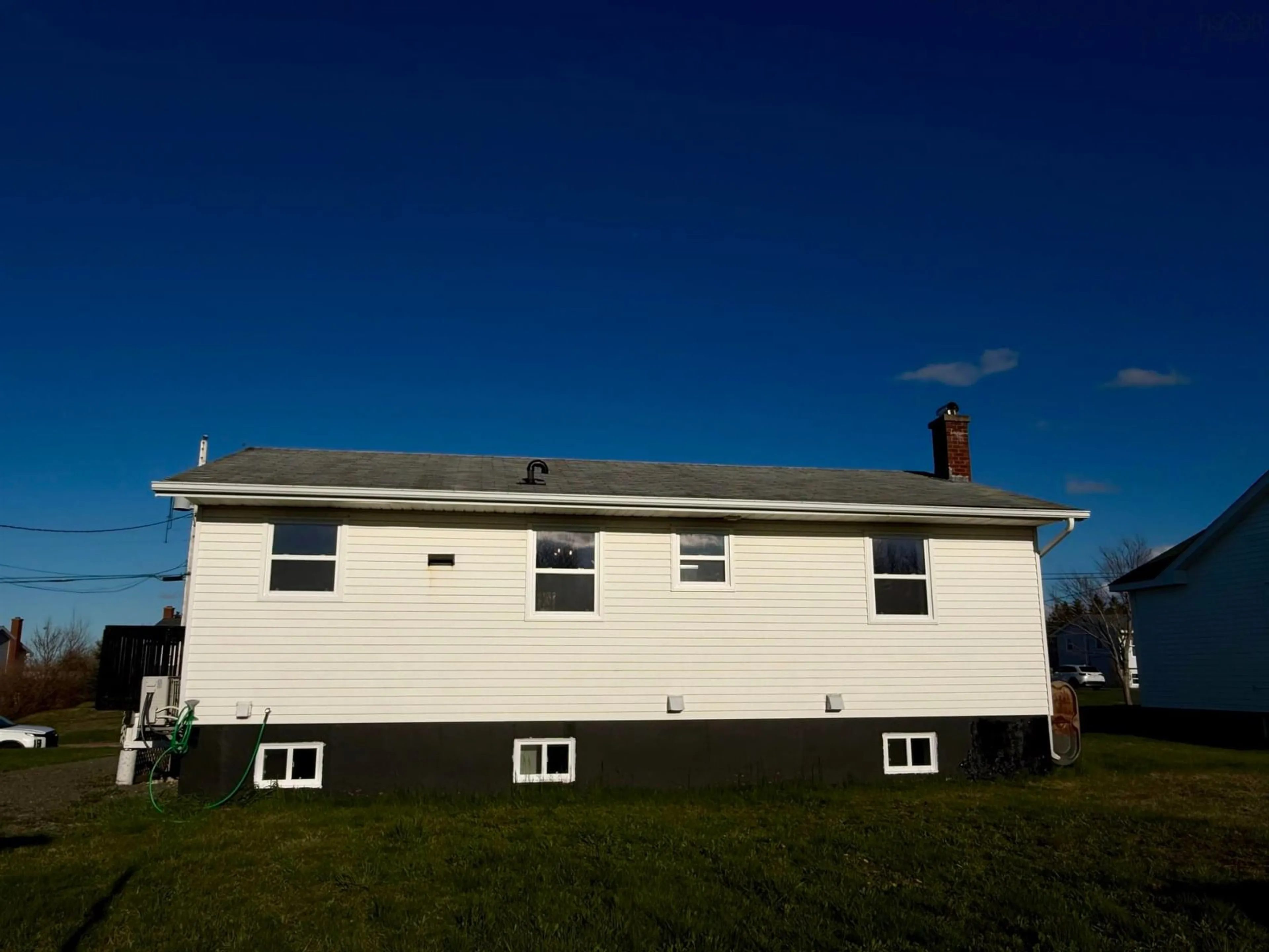 Home with vinyl exterior material, building for 733 Sharpes Lane, New Waterford Nova Scotia B1H 4H1