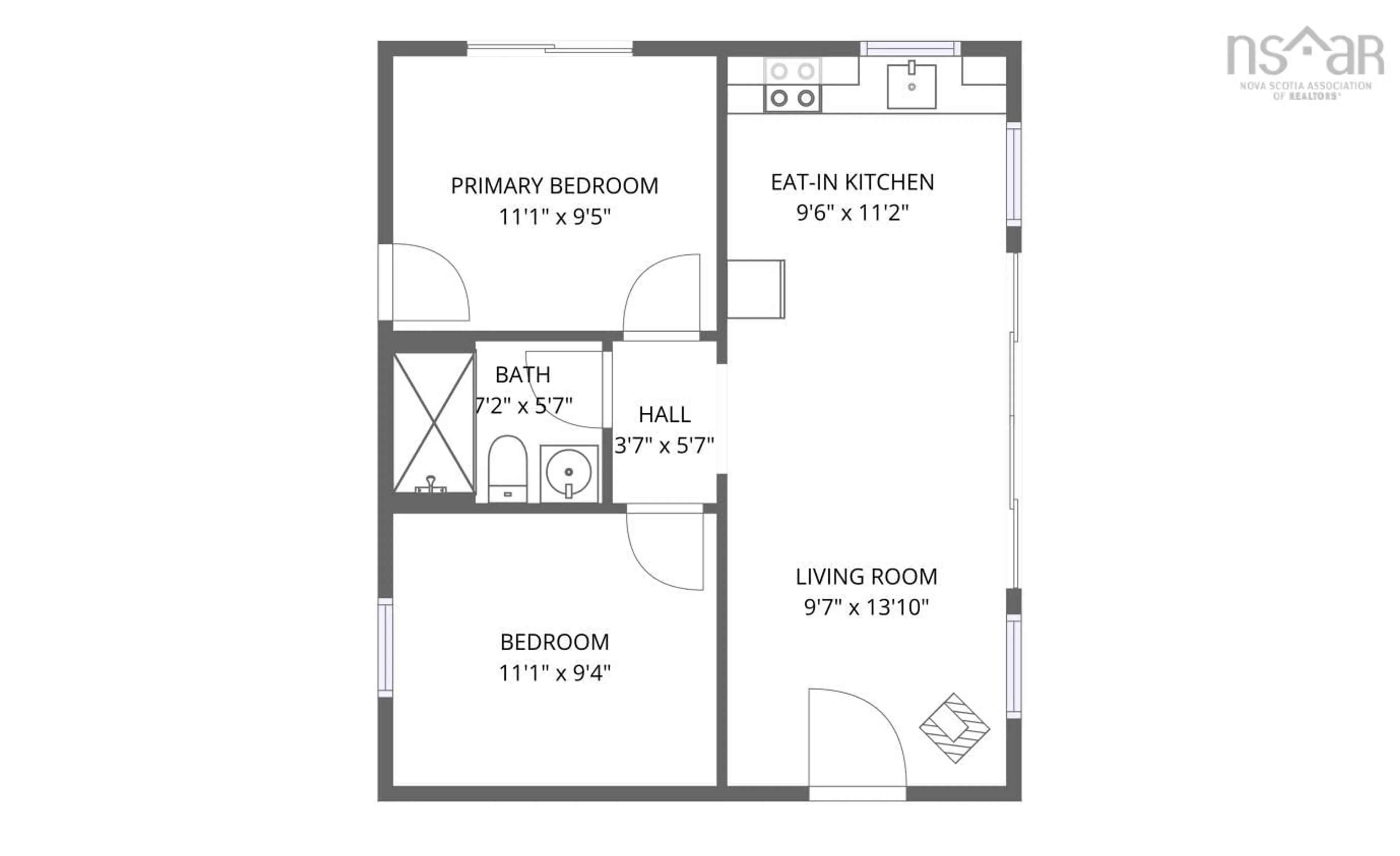 Floor plan for 366 Loon Lake Dr, Lake Paul Nova Scotia B0P 1C0