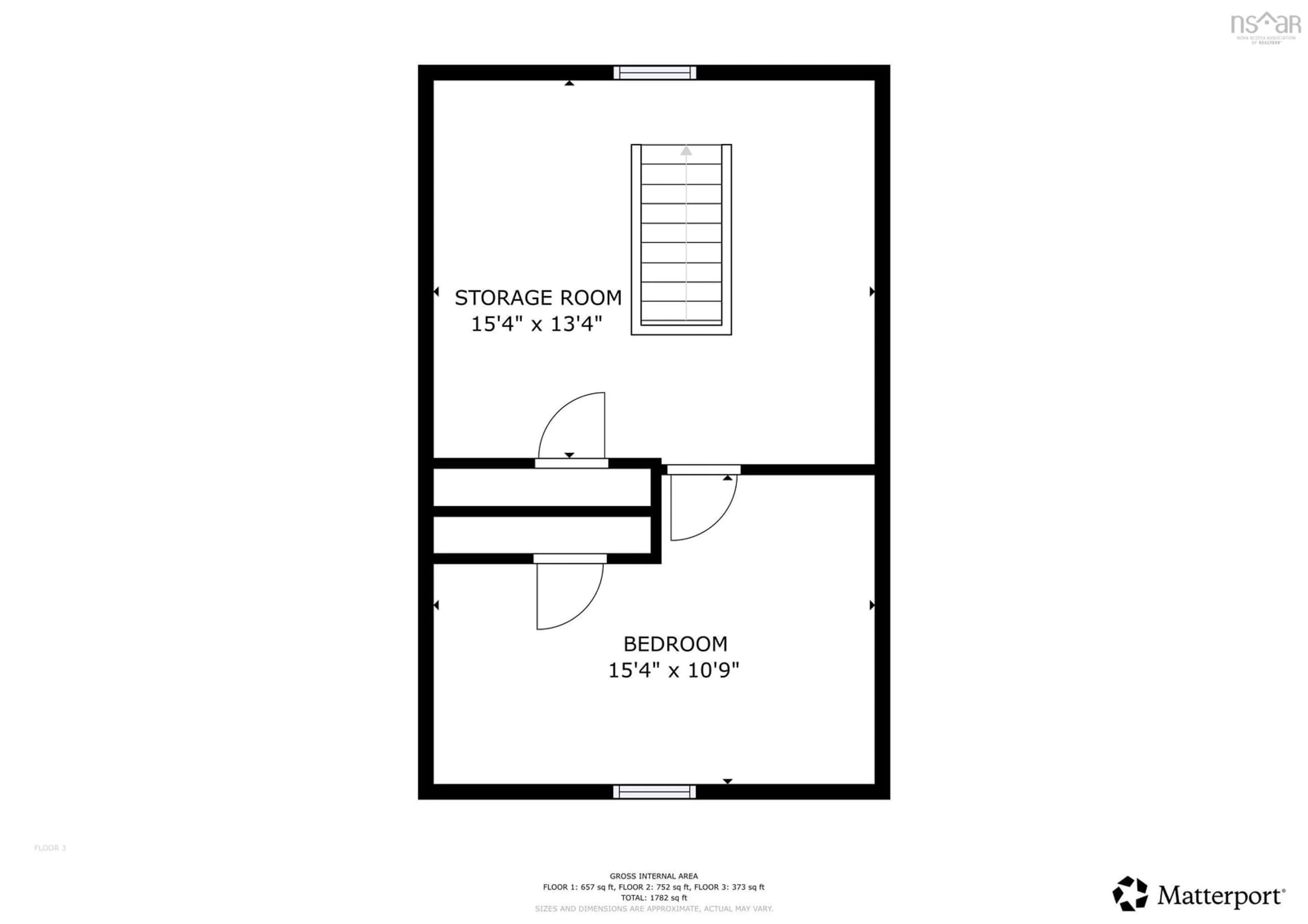 Floor plan for 3568 Acadia St, Halifax Peninsula Nova Scotia B3K 3P4