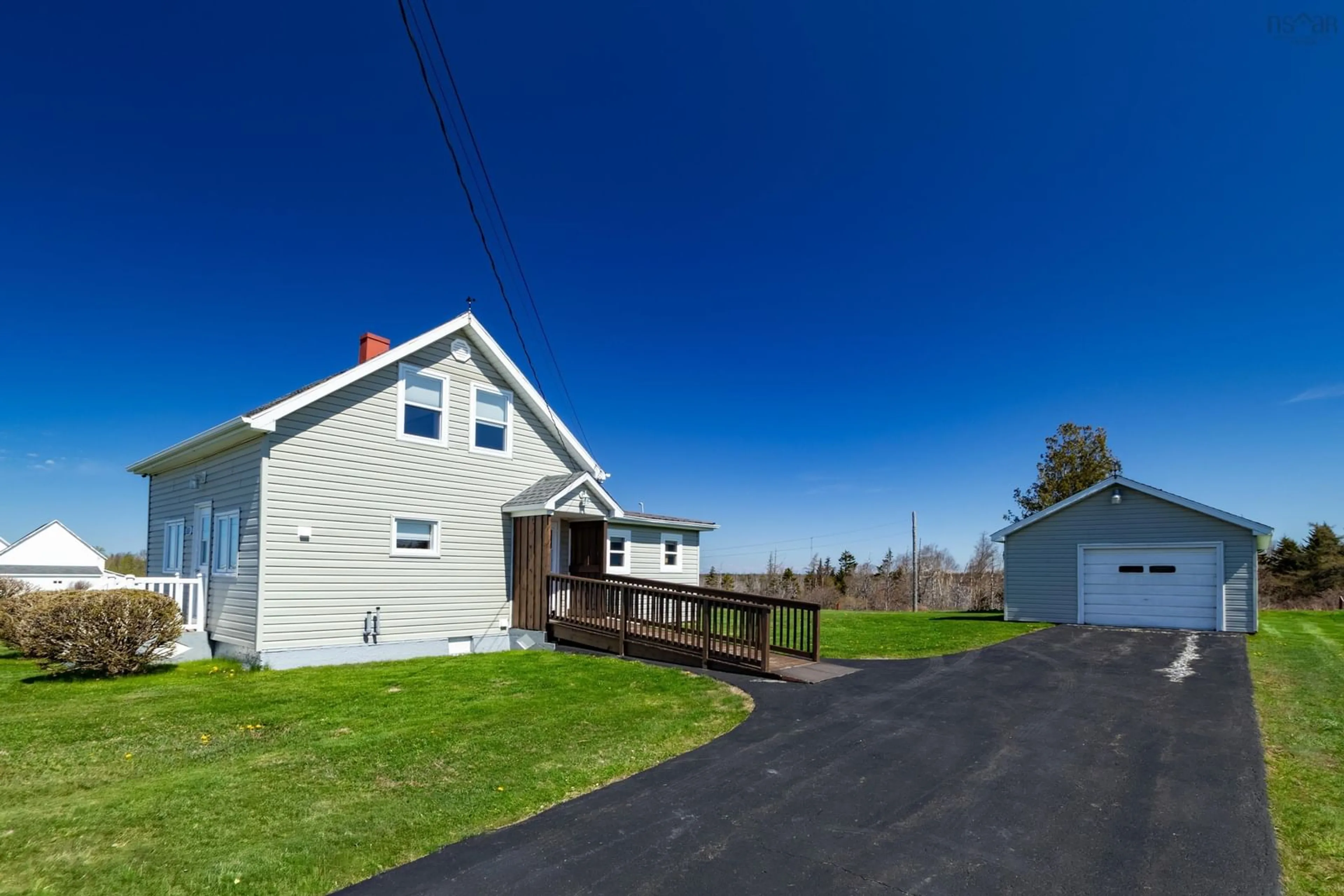 A pic from outside/outdoor area/front of a property/back of a property/a pic from drone, street for 815 Saulnierville Rd, Saulnierville Nova Scotia B0W 2Z0